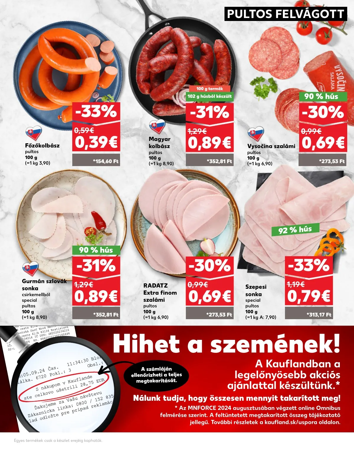 Kaufland akciós újság Losonc Rozsnyo Toketerebes Nagykurtos 10.03–10.09 – 11. oldal