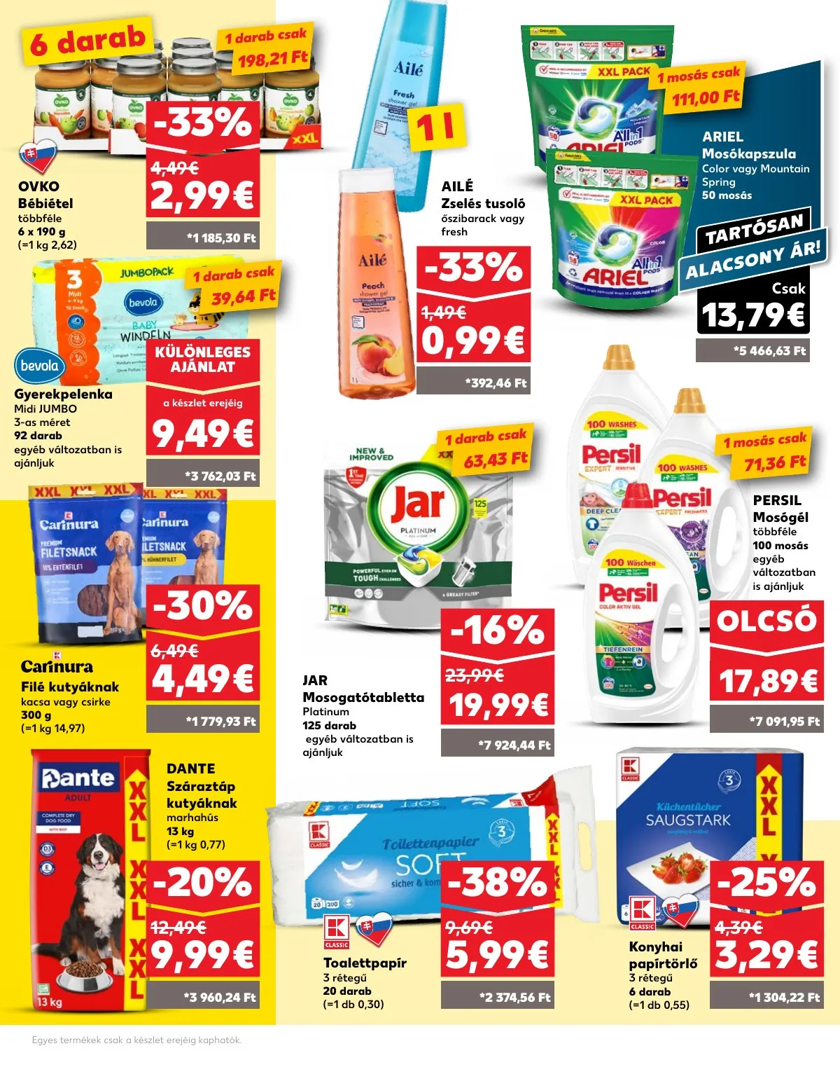 Kaufland akciós újság Losonc Rozsnyo Toketerebes Nagykurtos 10.03–10.09 – 17. oldal
