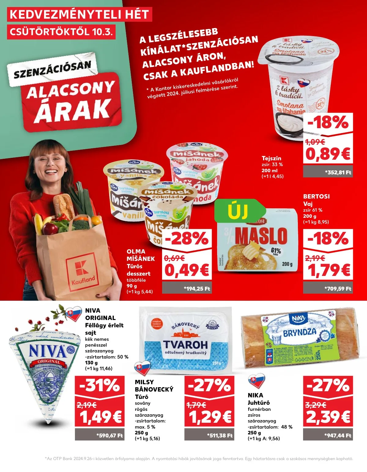 Kaufland akciós újság Losonc Rozsnyo Toketerebes Nagykurtos 10.03–10.09 – 18. oldal