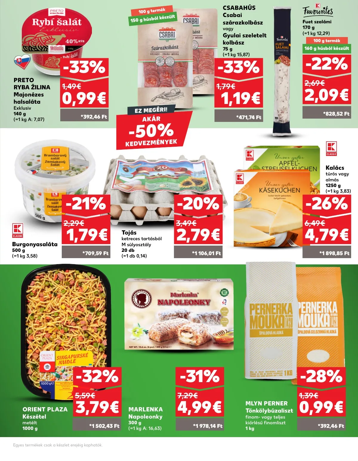 Kaufland akciós újság Losonc Rozsnyo Toketerebes Nagykurtos 10.03–10.09 – 31. oldal