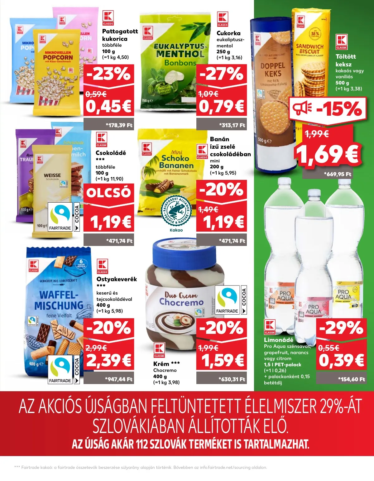 Kaufland akciós újság Losonc Rozsnyo Toketerebes Nagykurtos 10.03–10.09 – 33. oldal