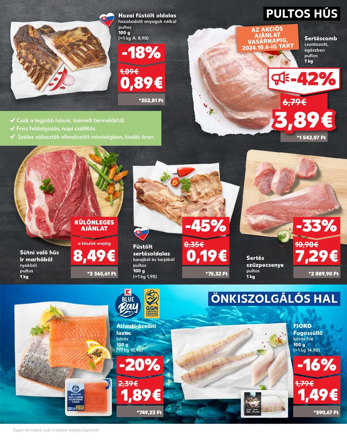 Kaufland akciós újság Losonc Rozsnyo Toketerebes Nagykurtos 10.03–10.09 – 9. oldal
