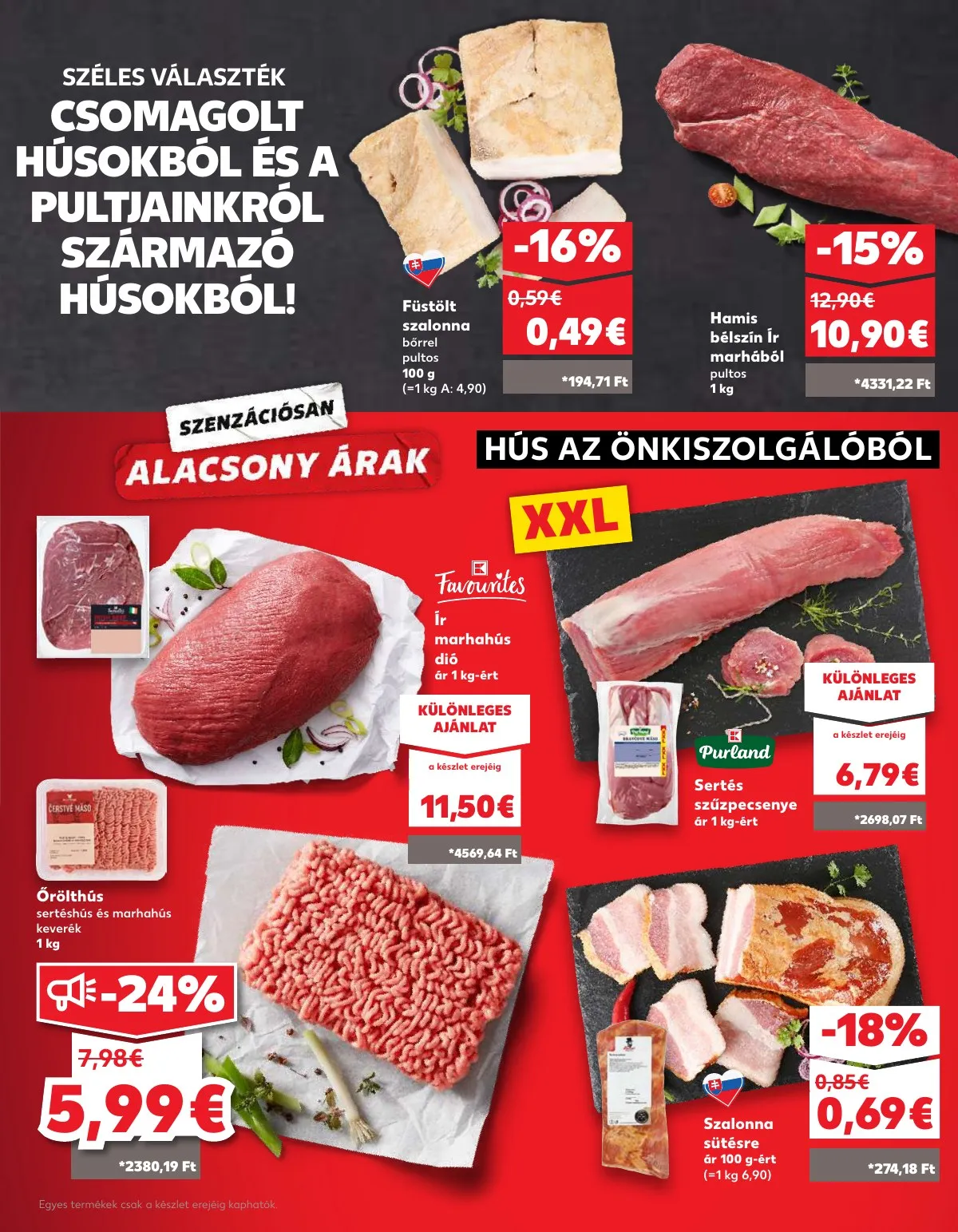Kaufland akciós újság Losonc Rozsnyo Toketerebes Nagykurtos 08.14–08.20 – 11. oldal