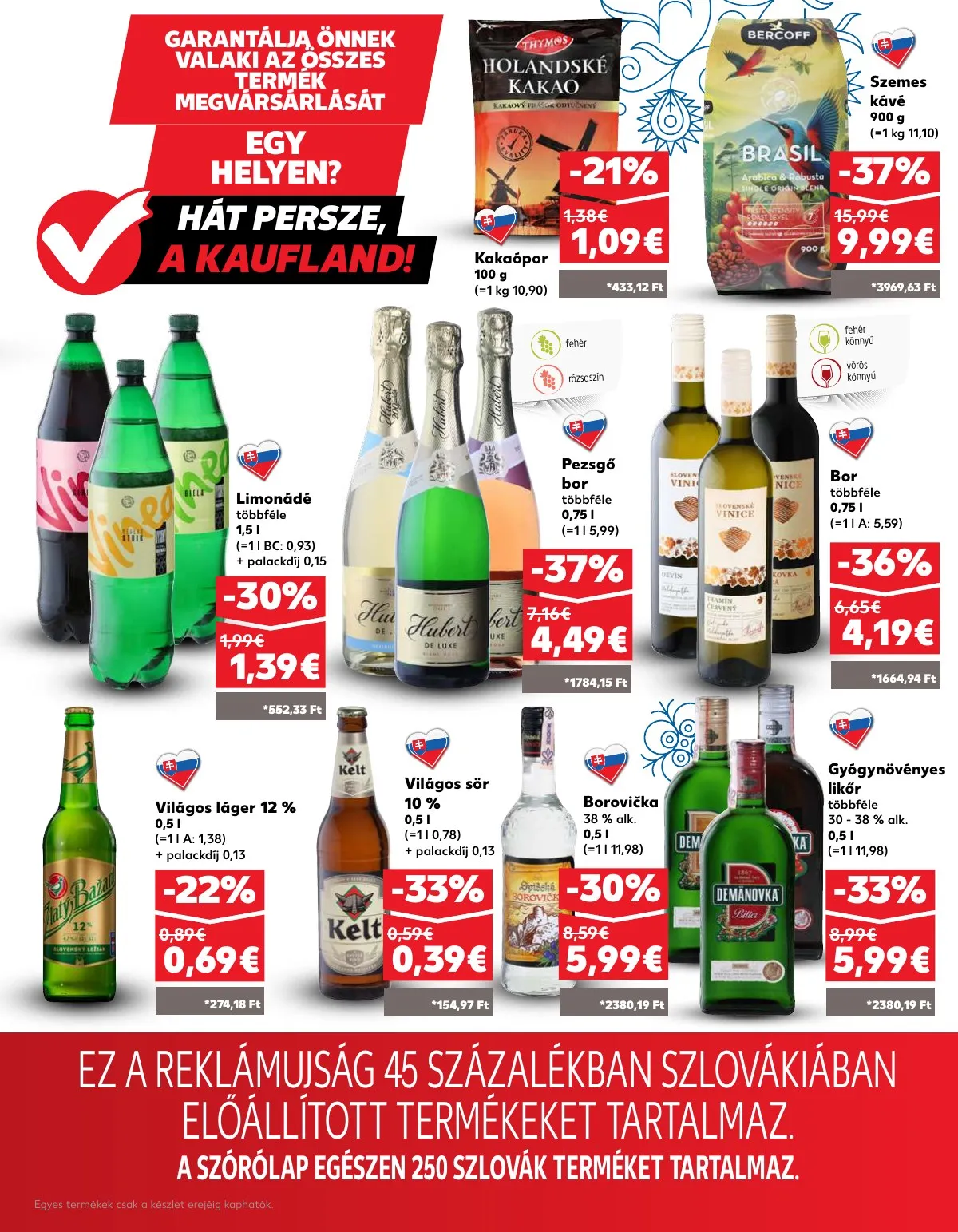 Kaufland akciós újság Losonc Rozsnyo Toketerebes Nagykurtos 08.14–08.20 – 19. oldal