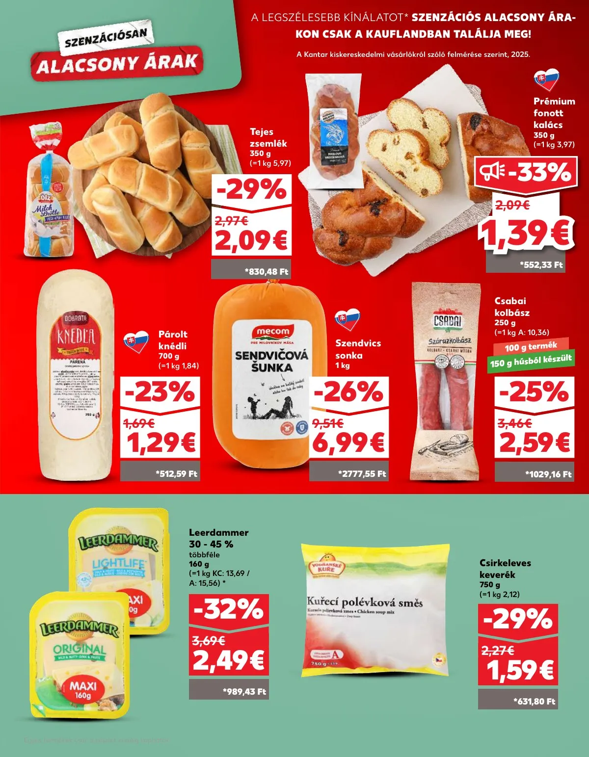 Kaufland akciós újság Losonc Rozsnyo Toketerebes Nagykurtos 08.14–08.20 – 21. oldal