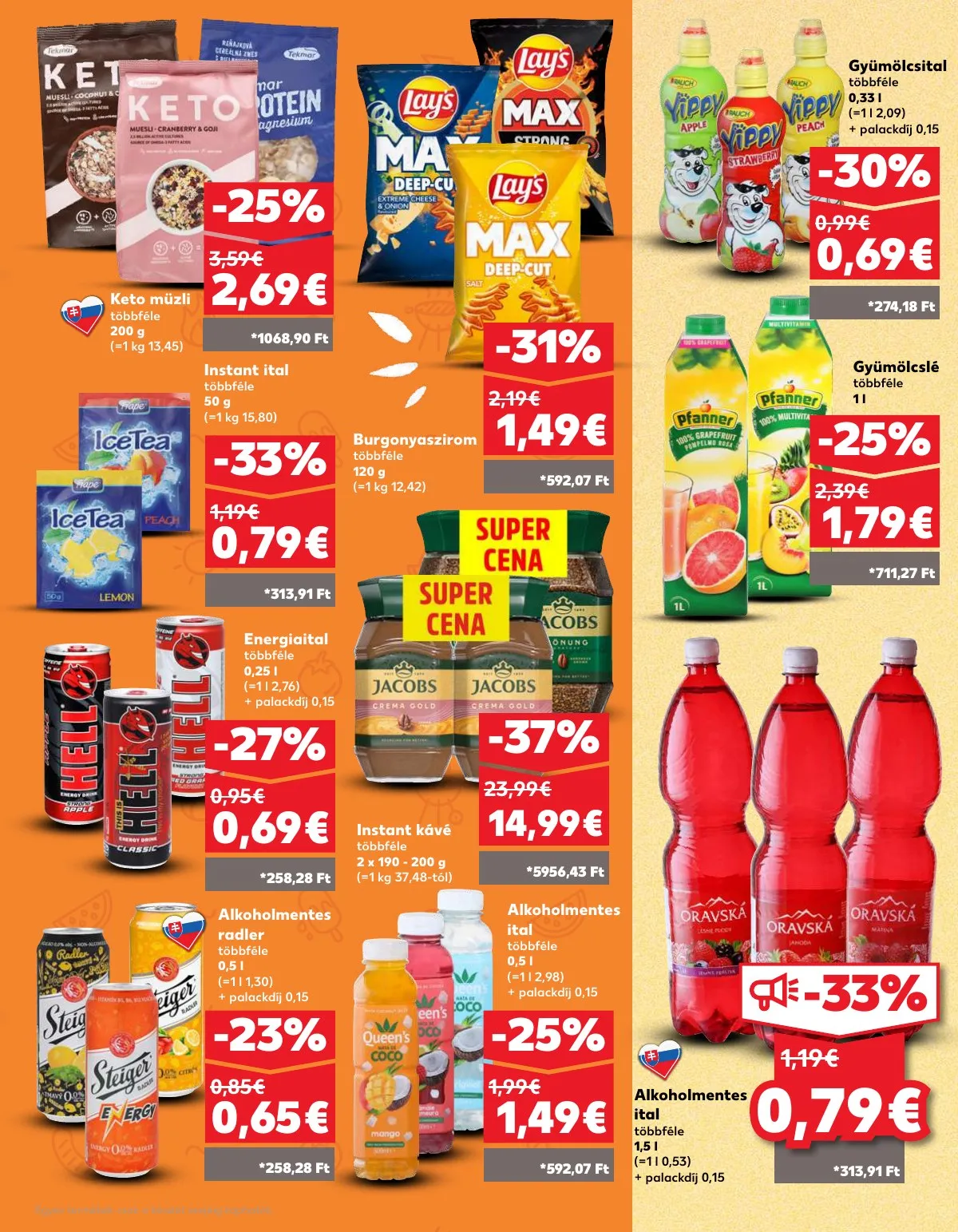 Kaufland akciós újság Losonc Rozsnyo Toketerebes Nagykurtos 08.14–08.20 – 25. oldal