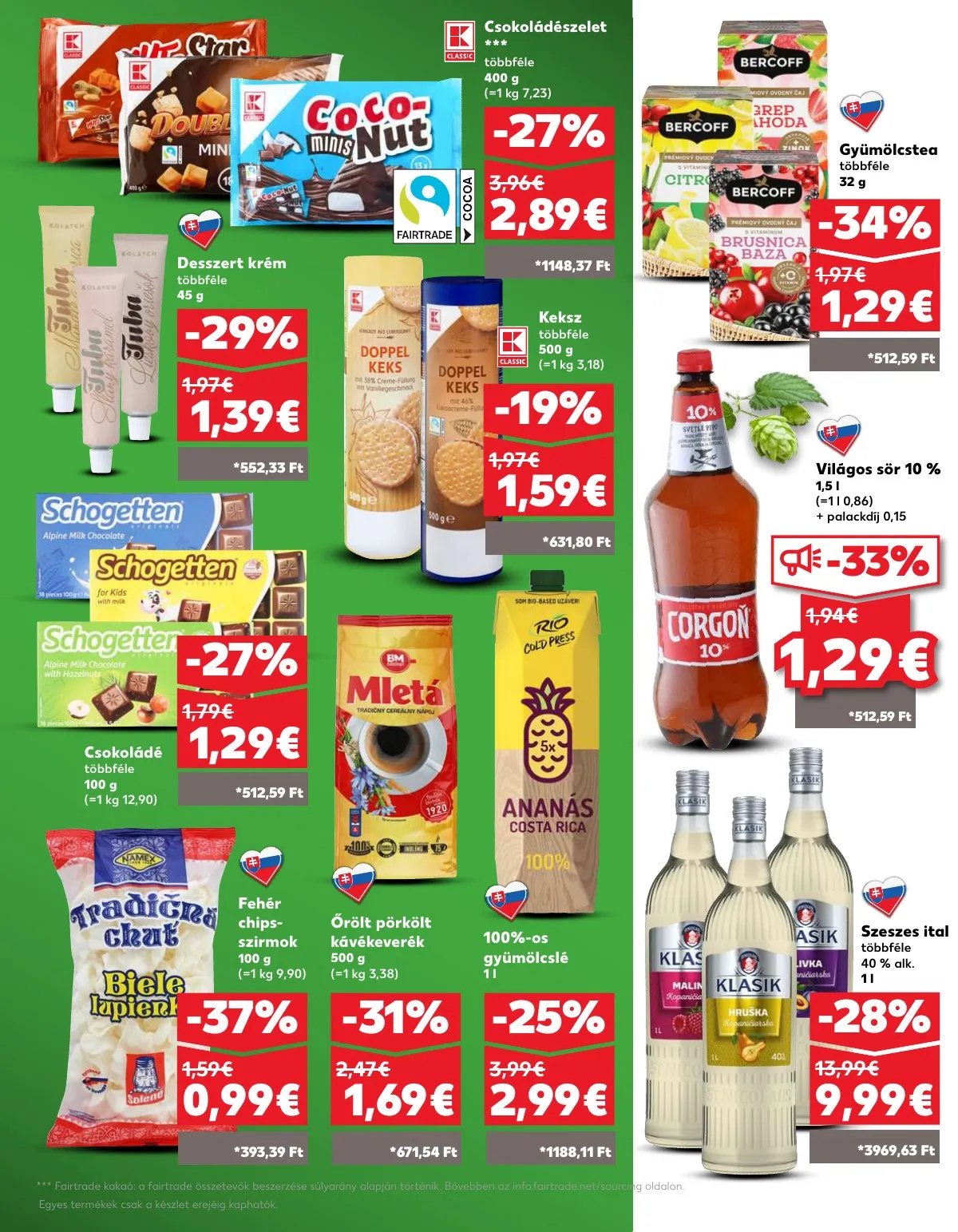 Kaufland akciós újság Losonc Rozsnyo Toketerebes Nagykurtos 08.14–08.20 – 39. oldal