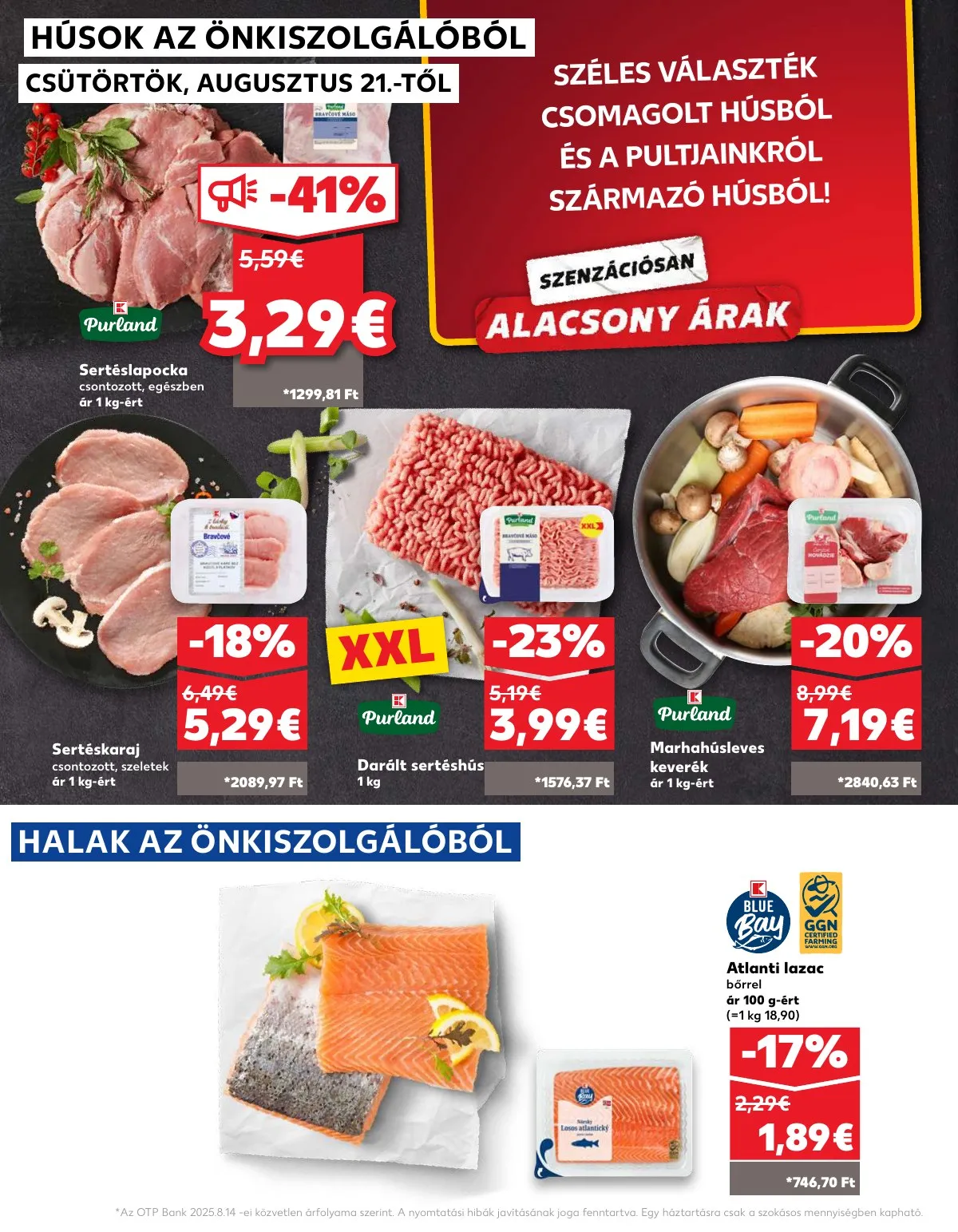Kaufland akciós újság Losonc Rozsnyo Toketerebes Nagykurtos 08.21–08.28 – 10. oldal