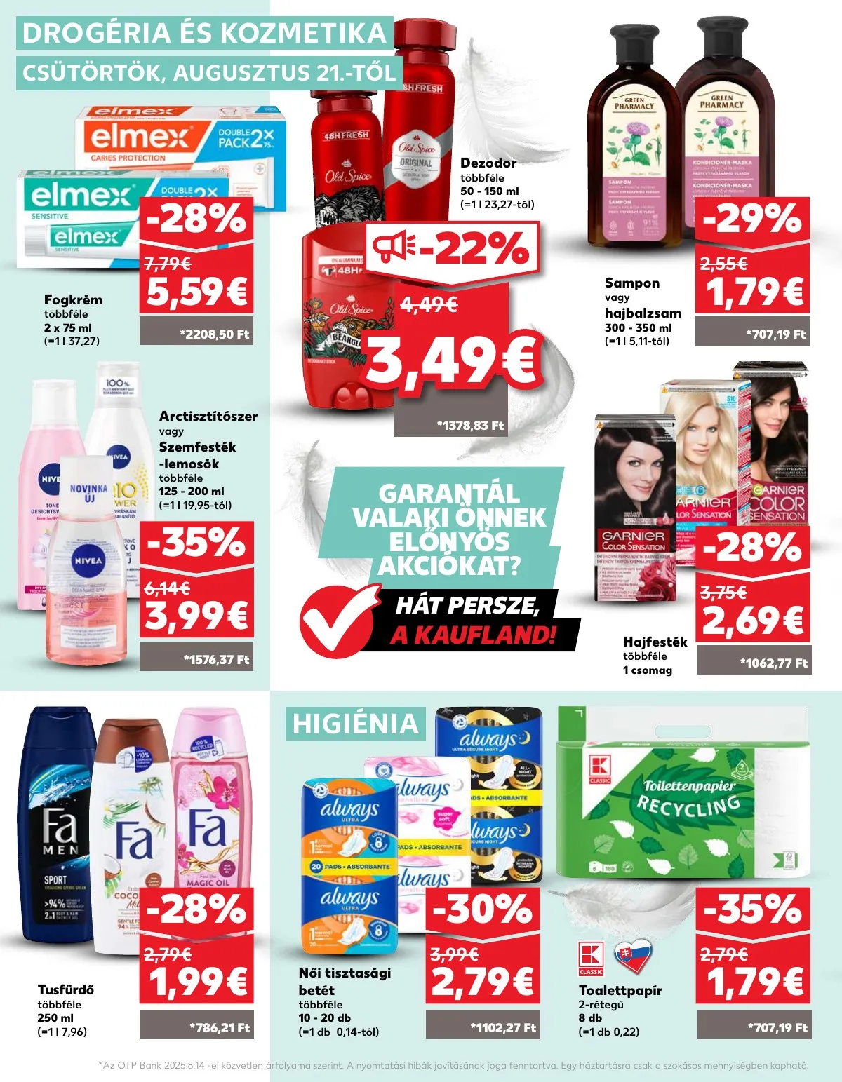 Kaufland akciós újság Losonc Rozsnyo Toketerebes Nagykurtos 08.21–08.28 – 32. oldal