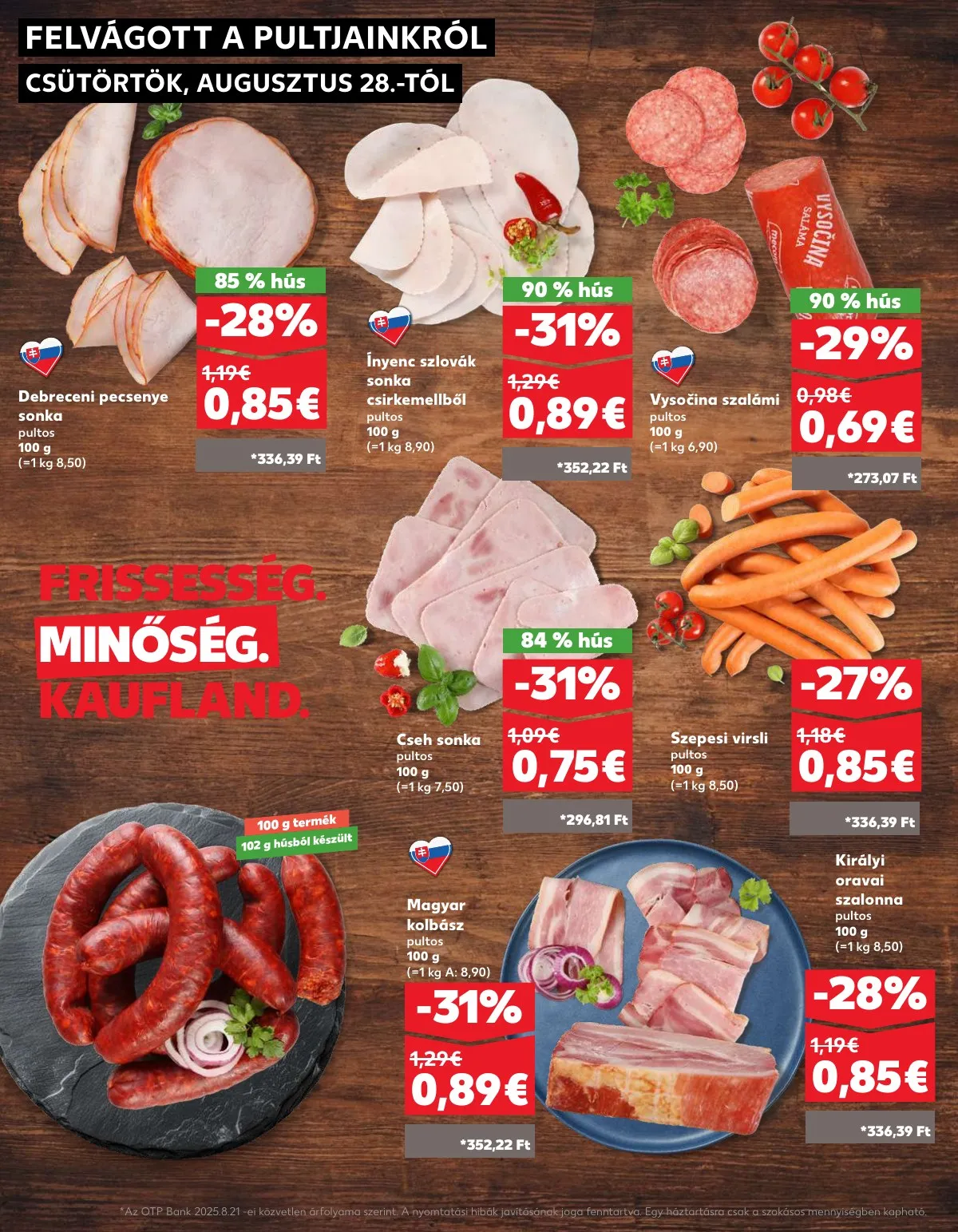Kaufland akciós újság Losonc Rozsnyo Toketerebes Nagykurtos 08.28–09.03 – 12. oldal