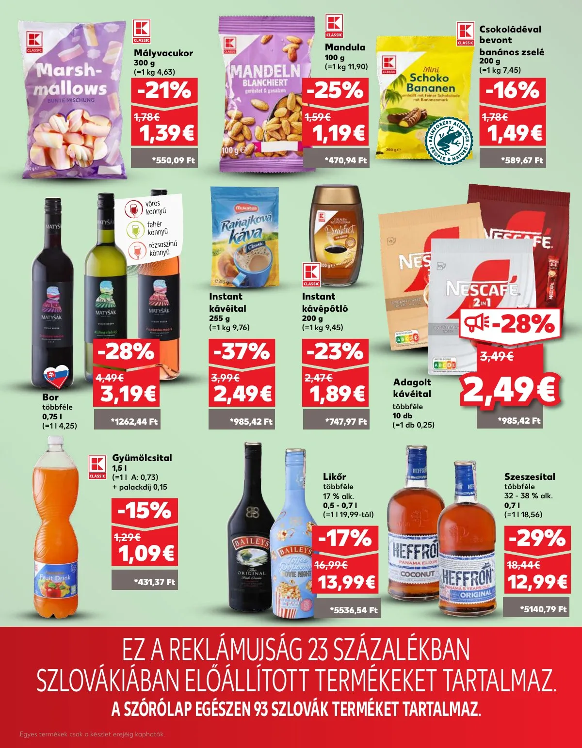 Kaufland akciós újság Losonc Rozsnyo Toketerebes Nagykurtos 08.28–09.03 – 39. oldal