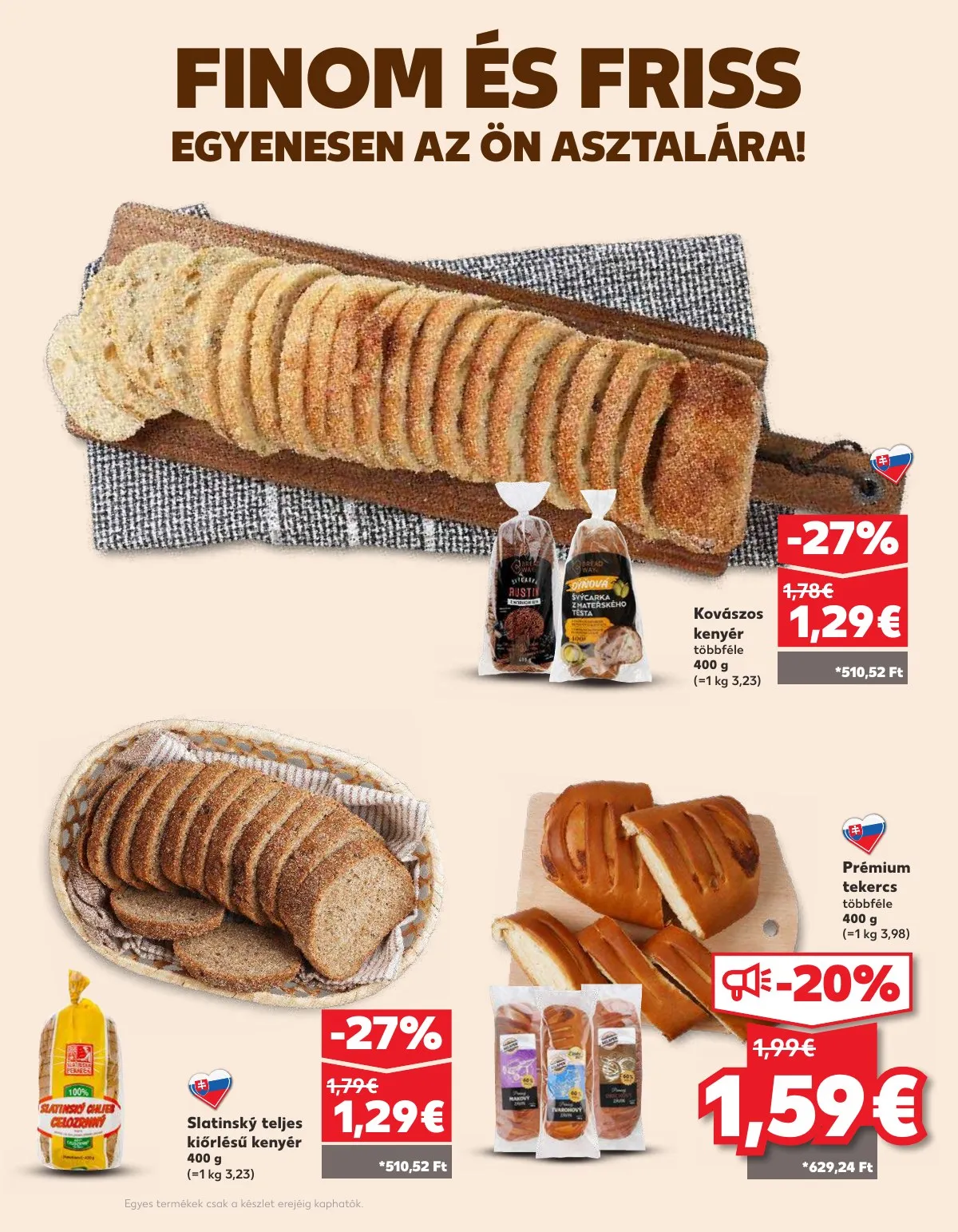 Kaufland akciós újság Losonc Rozsnyo Toketerebes Nagykurtos 08.28–09.03 – 9. oldal