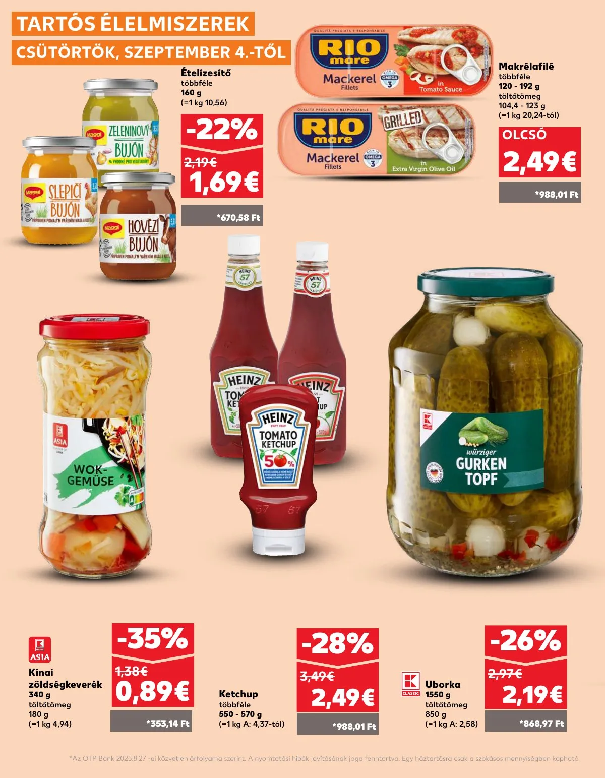 Kaufland akciós újság Losonc Rozsnyo Toketerebes Nagykurtos 09.04–09.10 – 28. oldal