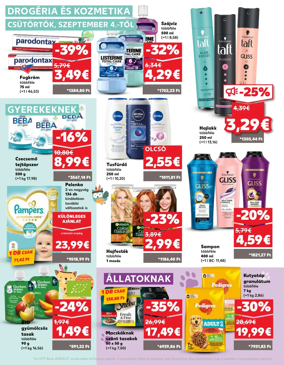 Kaufland akciós újság Losonc Rozsnyo Toketerebes Nagykurtos 09.04–09.10 – 32. oldal