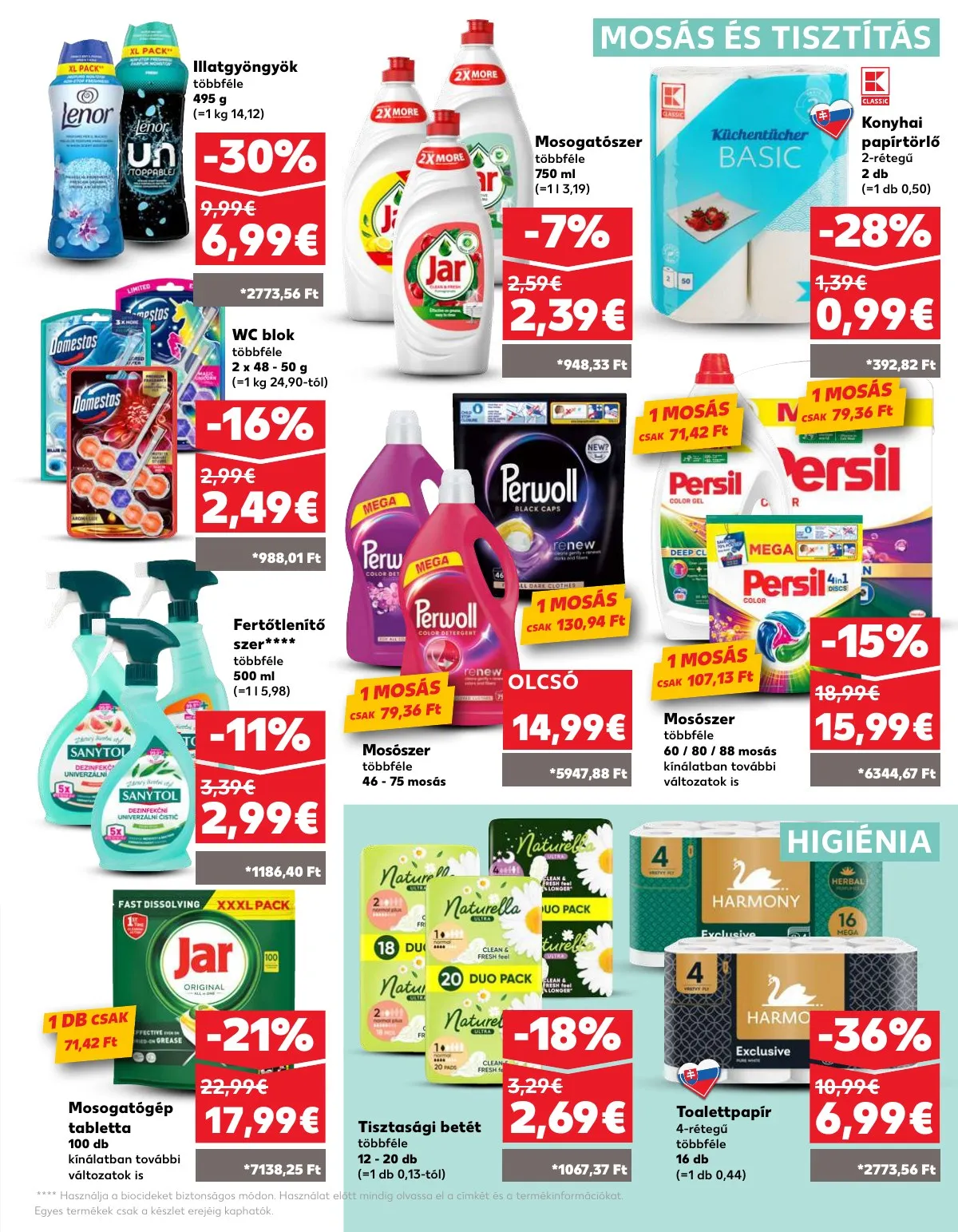 Kaufland akciós újság Losonc Rozsnyo Toketerebes Nagykurtos 09.04–09.10 – 33. oldal