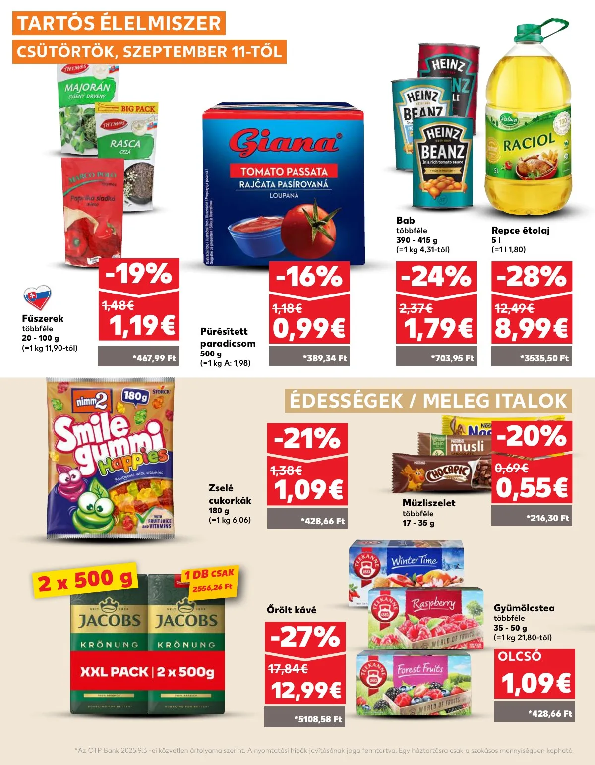 Kaufland akciós újság Losonc Rozsnyo Toketerebes Nagykurtos 09.11–09.17 – 28. oldal