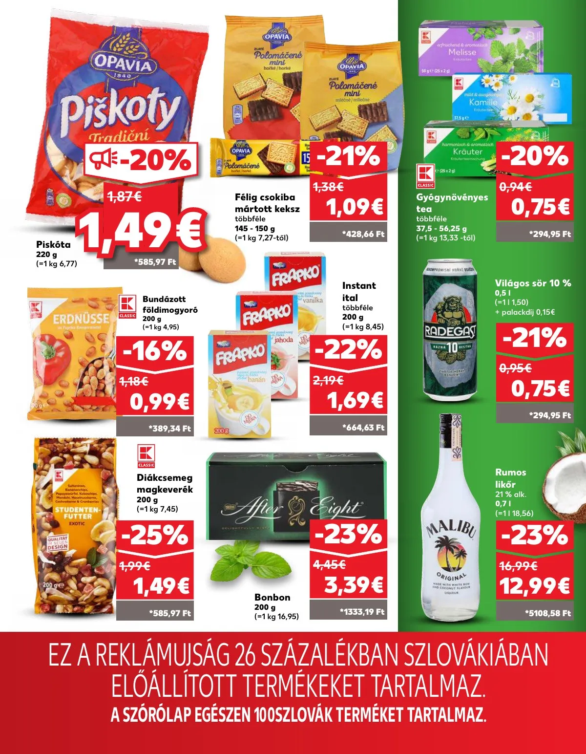 Kaufland akciós újság Losonc Rozsnyo Toketerebes Nagykurtos 09.11–09.17 – 39. oldal