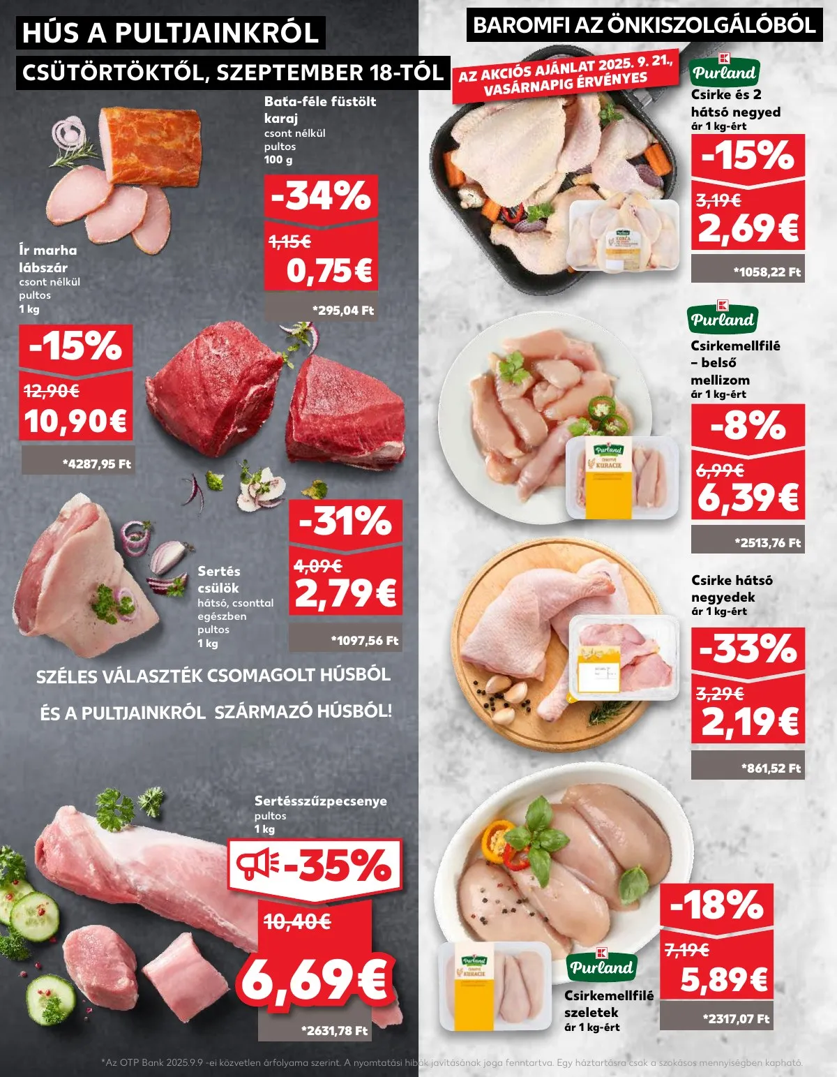 Kaufland akciós újság Losonc Rozsnyo Toketerebes Nagykurtos 09.18–09.24 – 10. oldal
