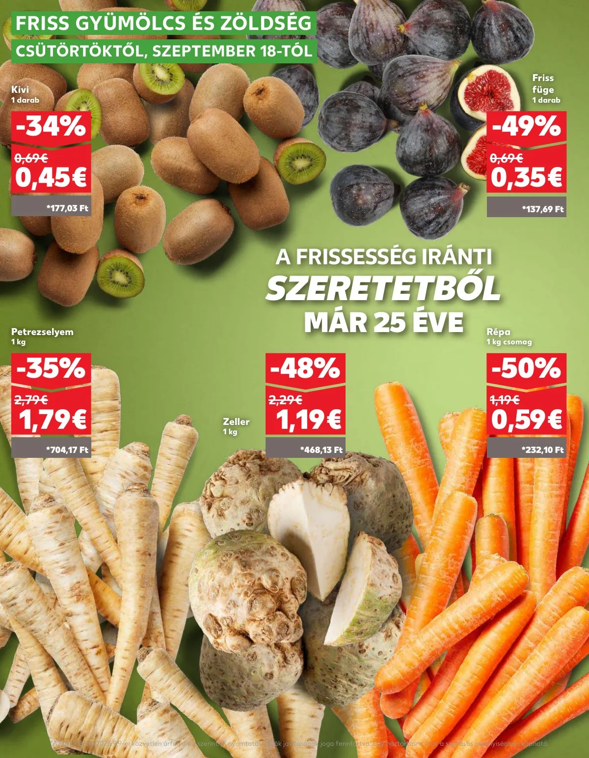 Kaufland akciós újság Losonc Rozsnyo Toketerebes Nagykurtos 09.18–09.24 – 6. oldal