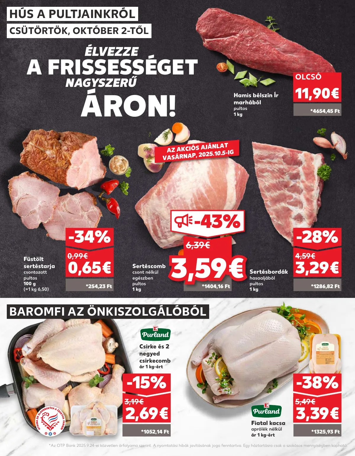 Kaufland akciós újság Losonc Rozsnyo Toketerebes Nagykurtos 10.02–10.08 – 10. oldal