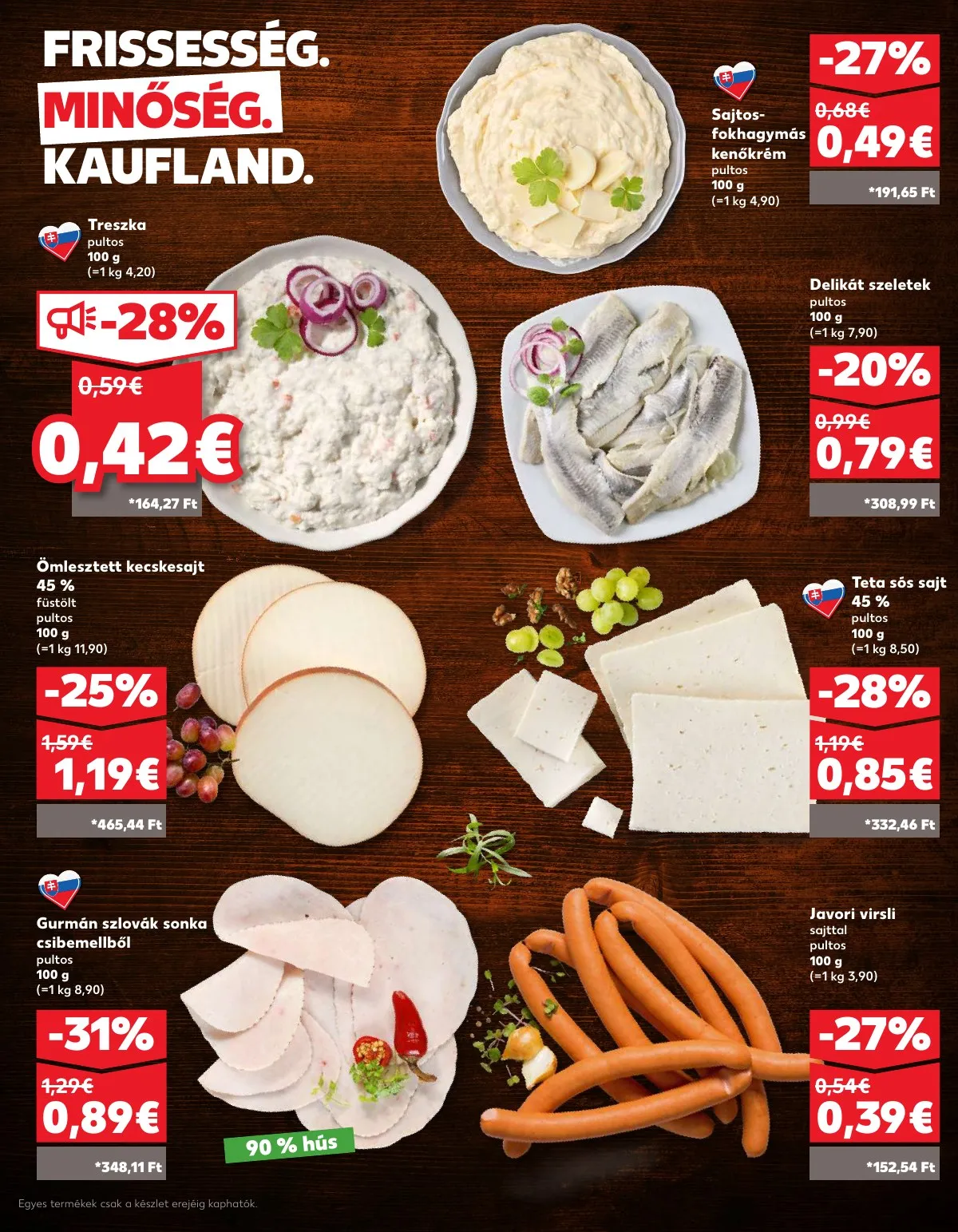 Kaufland akciós újság Losonc Rozsnyo Toketerebes Nagykurtos 10.02–10.08 – 13. oldal