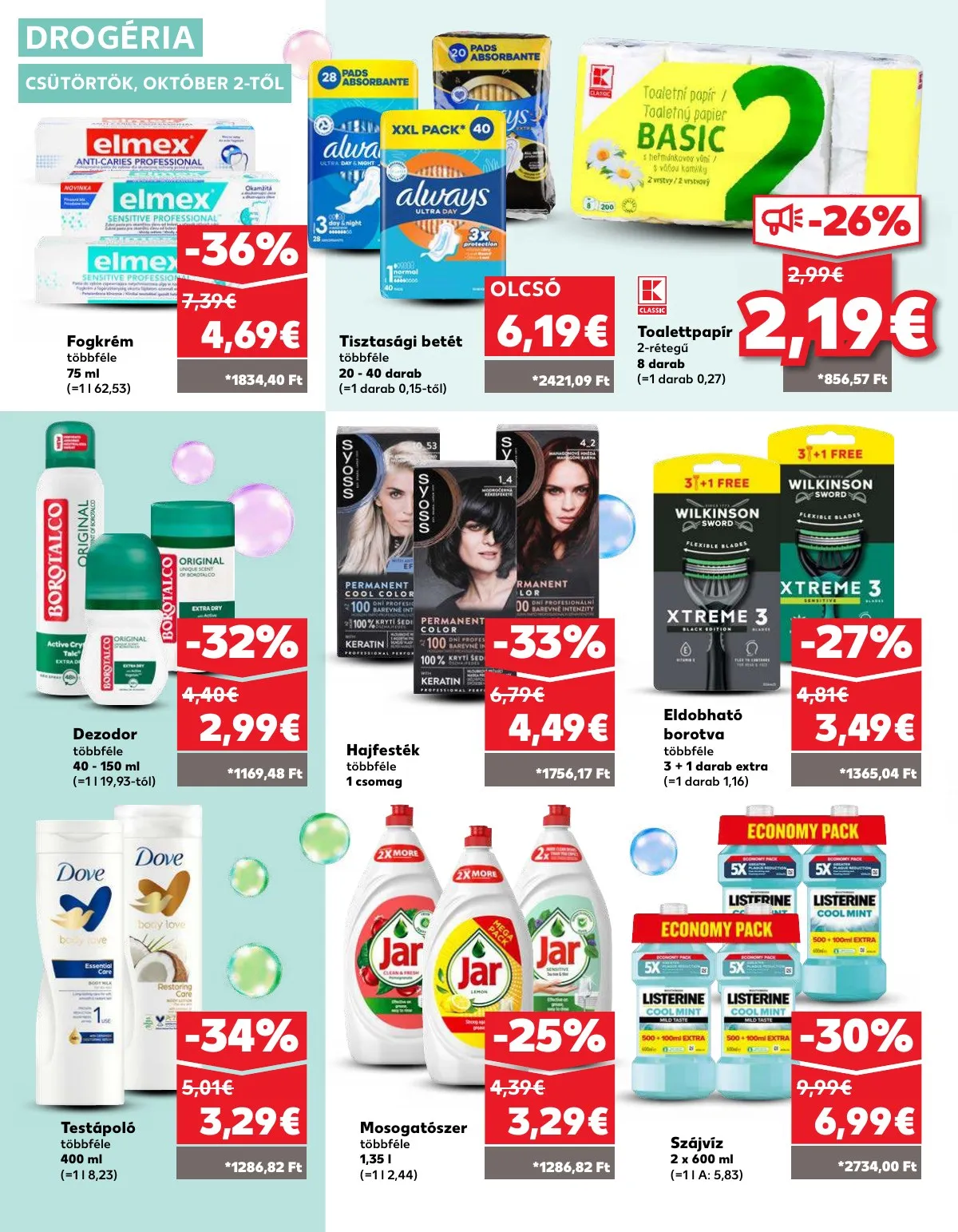 Kaufland akciós újság Losonc Rozsnyo Toketerebes Nagykurtos 10.02–10.08 – 32. oldal