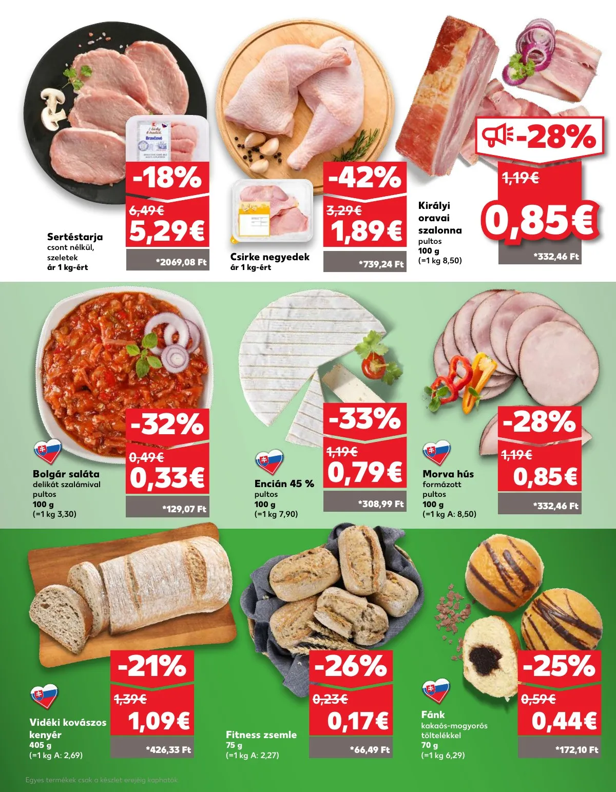 Kaufland akciós újság Losonc Rozsnyo Toketerebes Nagykurtos 10.02–10.08 – 35. oldal