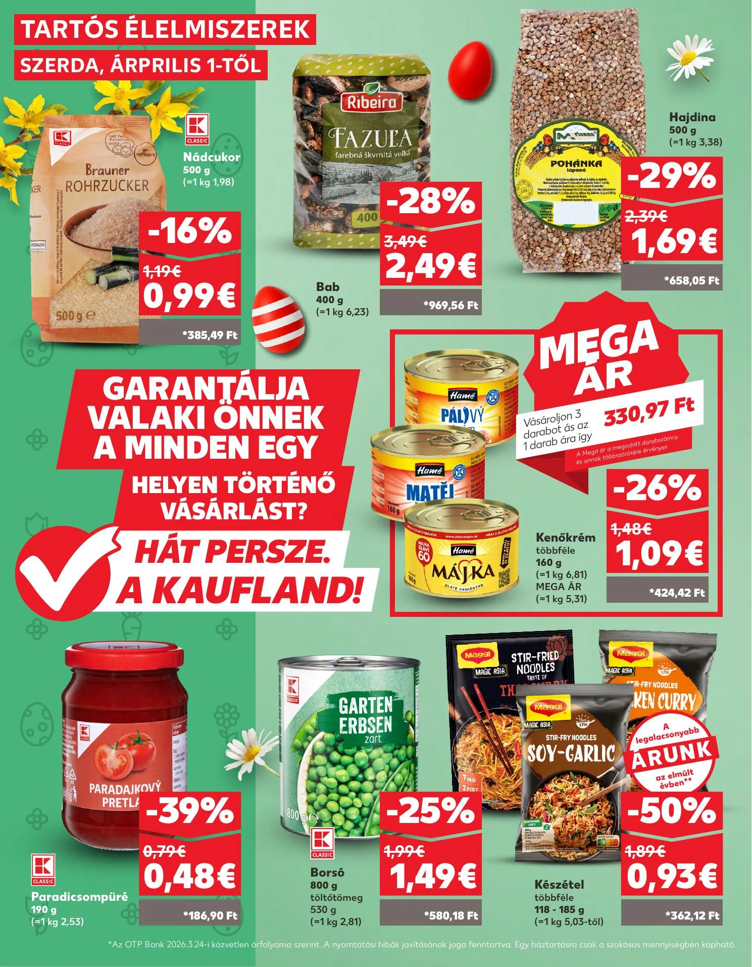 Kaufland akciós újság Losonc Rozsnyo Toketerebes Nagykurtos 04.01–04.08 – 24. oldal