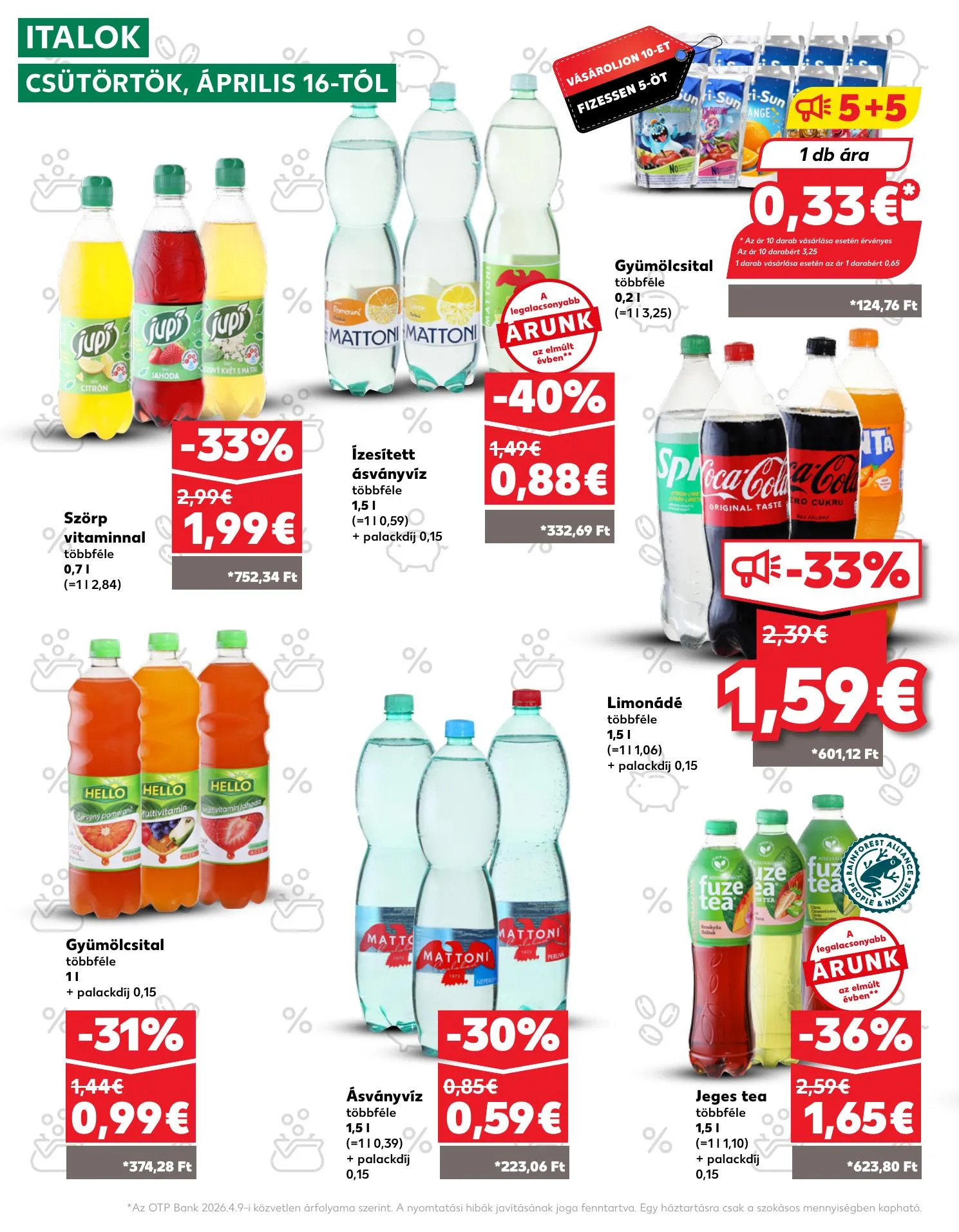 Kaufland akciós újság Losonc Rozsnyo Toketerebes Nagykurtos 04.16–04.22 – 26. oldal