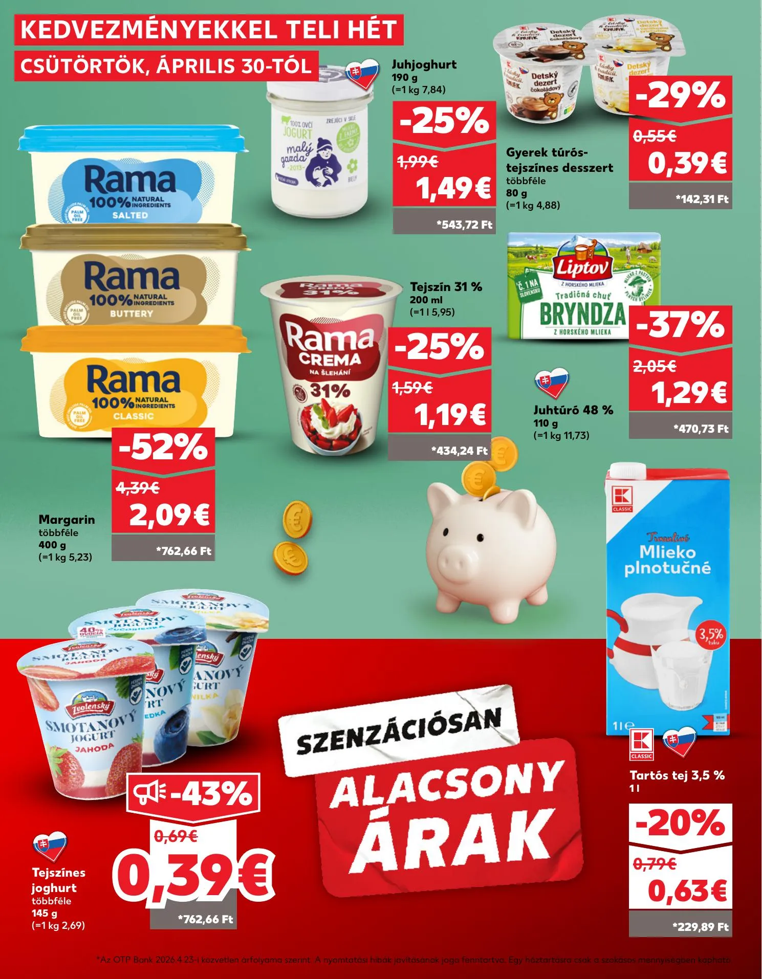 Kaufland akciós újság Losonc Rozsnyo Toketerebes Nagykurtos 04.30–05.06 – 18. oldal