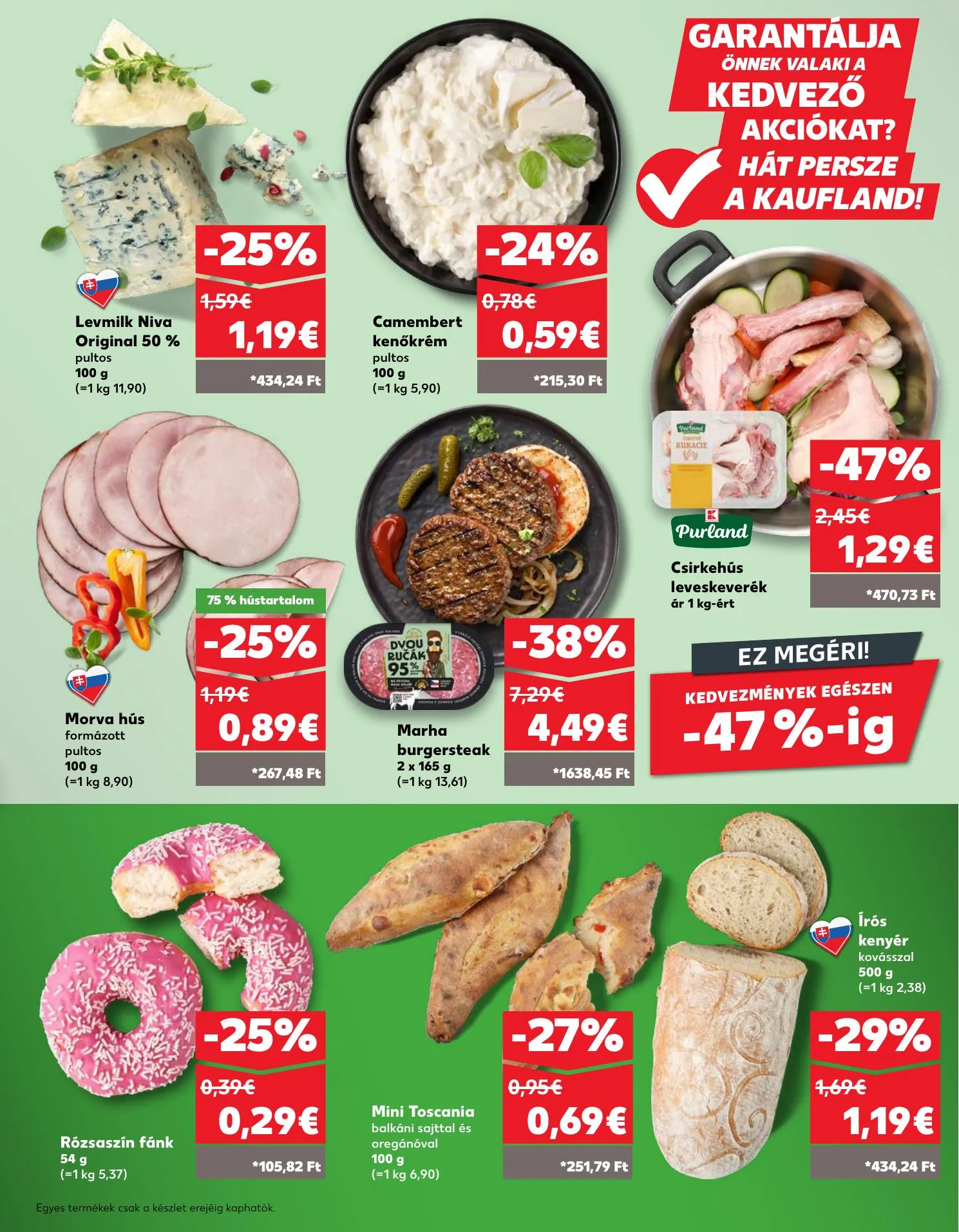 Kaufland akciós újság Losonc Rozsnyo Toketerebes Nagykurtos 04.30–05.06 – 31. oldal