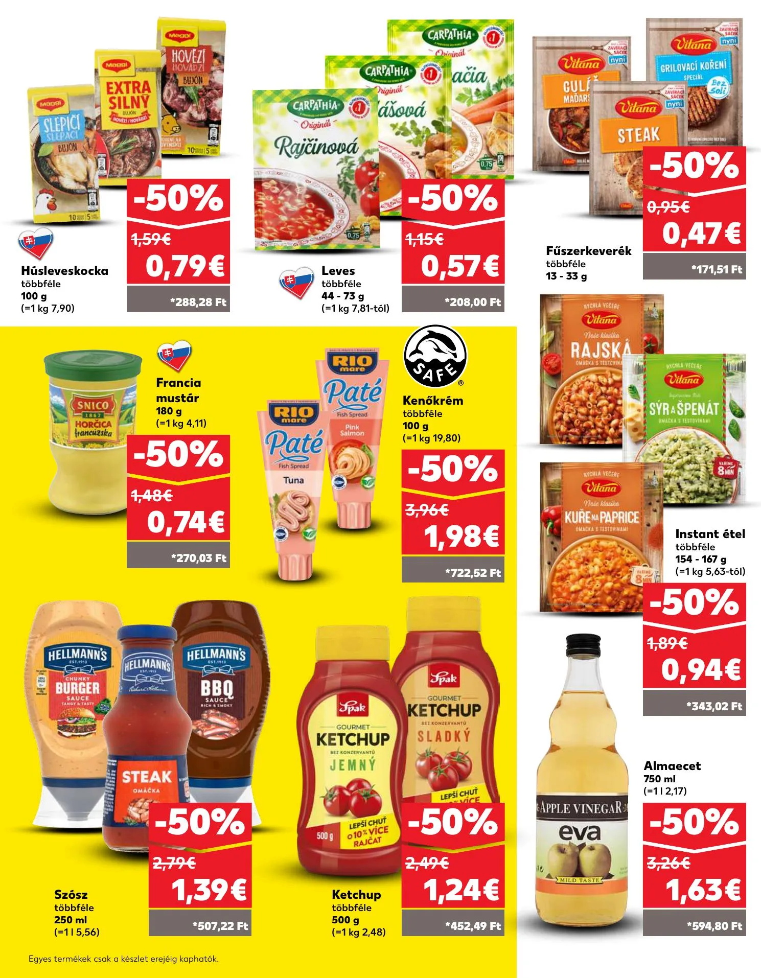Kaufland akciós újság Losonc Rozsnyo Toketerebes Nagykurtos 04.30–05.06 – 7. oldal