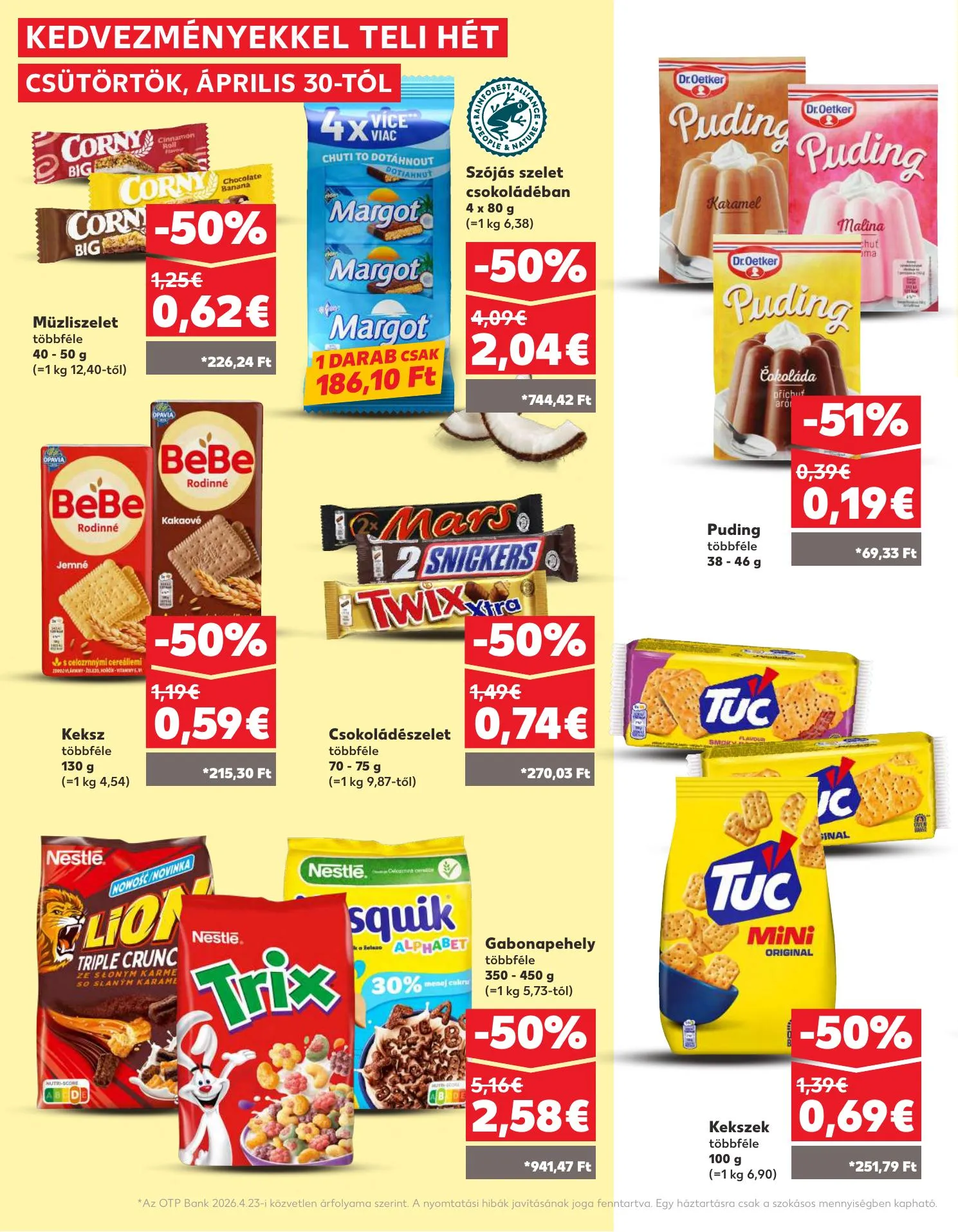 Kaufland akciós újság Losonc Rozsnyo Toketerebes Nagykurtos 04.30–05.06 – 8. oldal