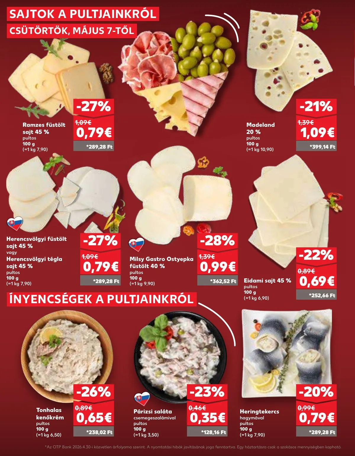 Kaufland akciós újság Losonc Rozsnyo Toketerebes Nagykurtos 05.07–05.13 – 18. oldal