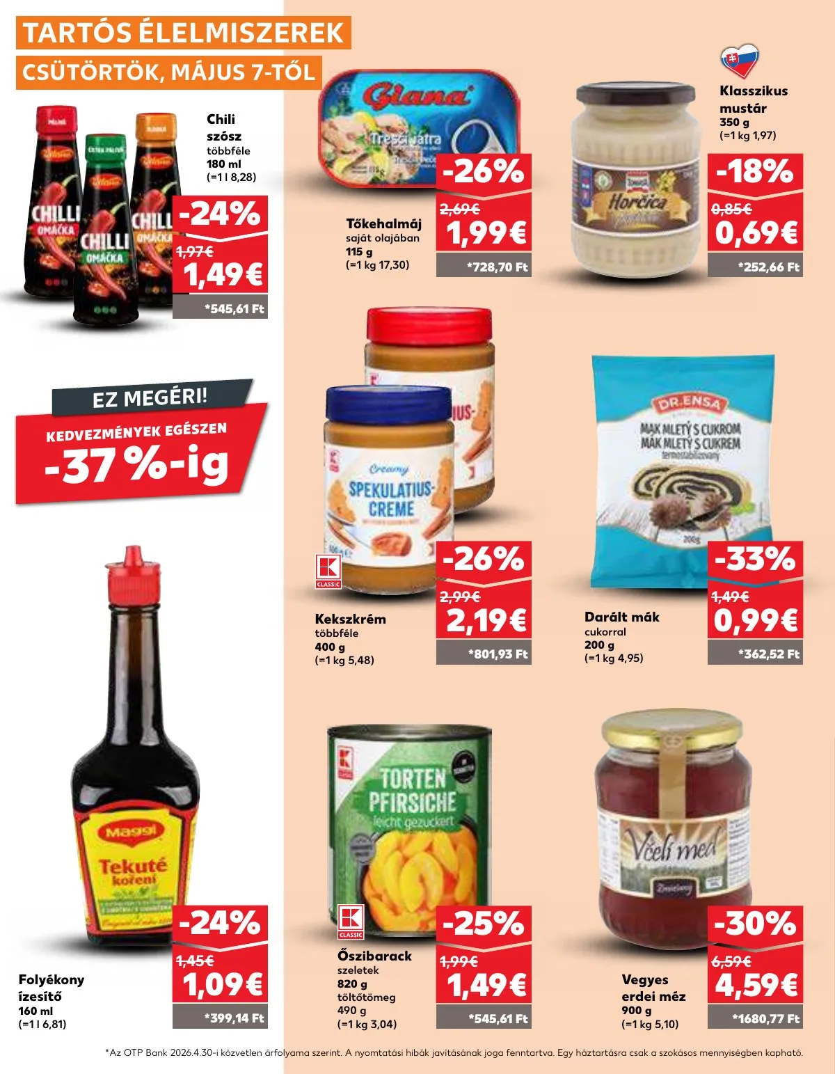 Kaufland akciós újság Losonc Rozsnyo Toketerebes Nagykurtos 05.07–05.13 – 24. oldal