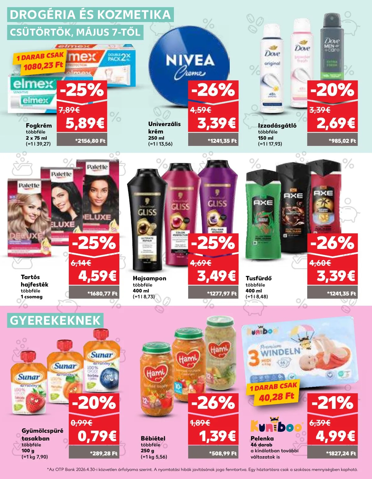 Kaufland akciós újság Losonc Rozsnyo Toketerebes Nagykurtos 05.07–05.13 – 28. oldal