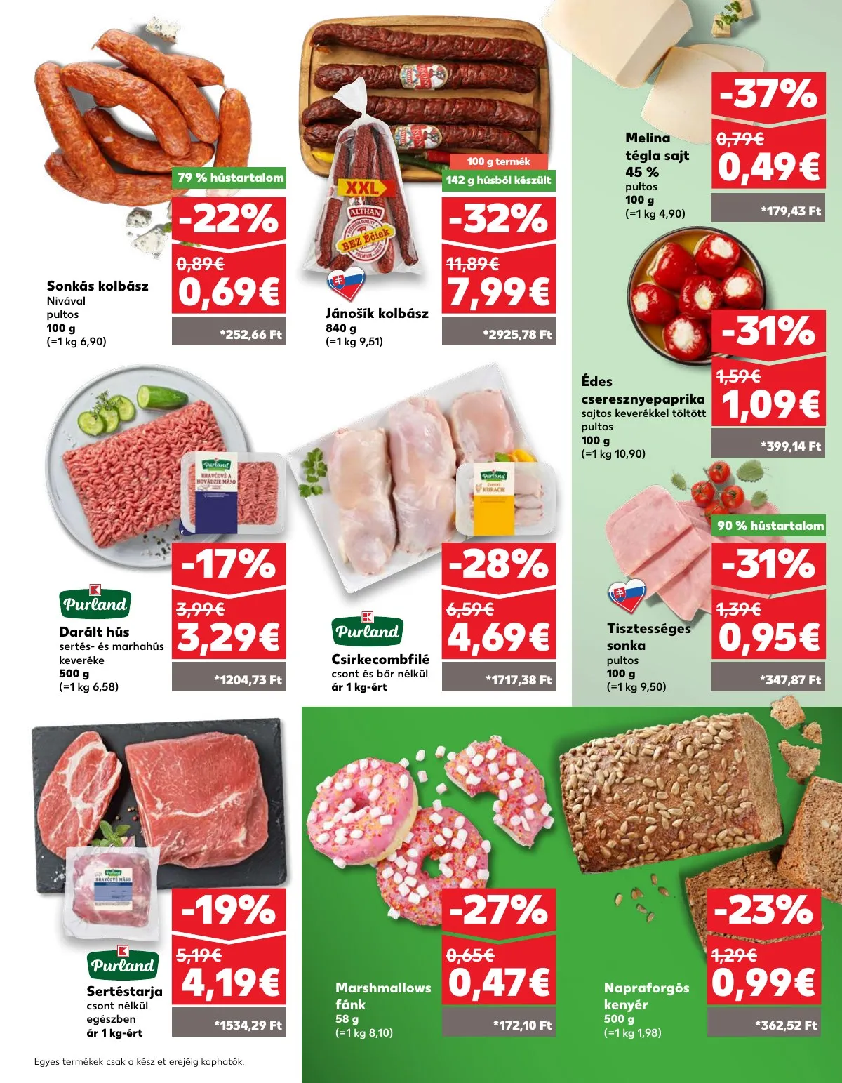 Kaufland akciós újság Losonc Rozsnyo Toketerebes Nagykurtos 05.07–05.13 – 31. oldal