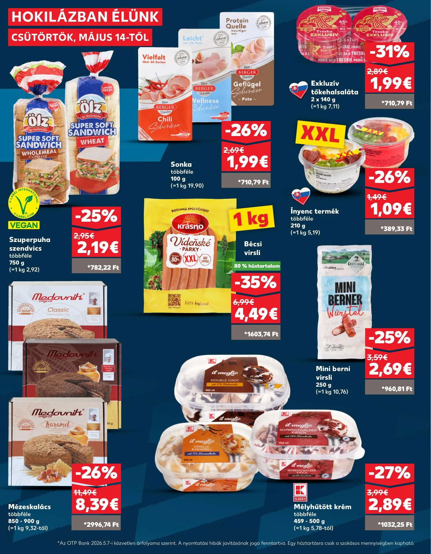 Kaufland akciós újság Losonc Rozsnyo Toketerebes Nagykurtos 05.14–05.20 – 14. oldal