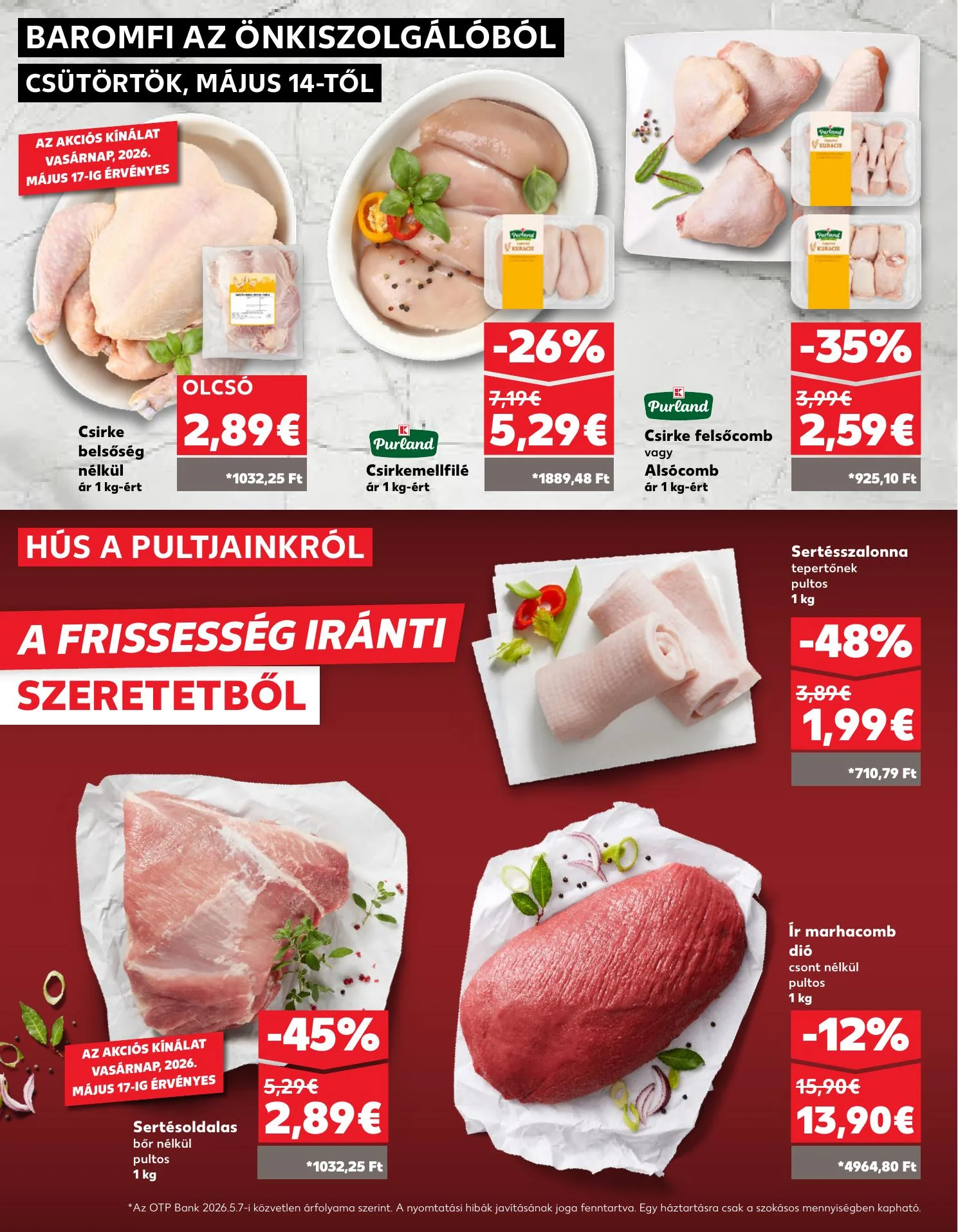 Kaufland akciós újság Losonc Rozsnyo Toketerebes Nagykurtos 05.14–05.20 – 8. oldal