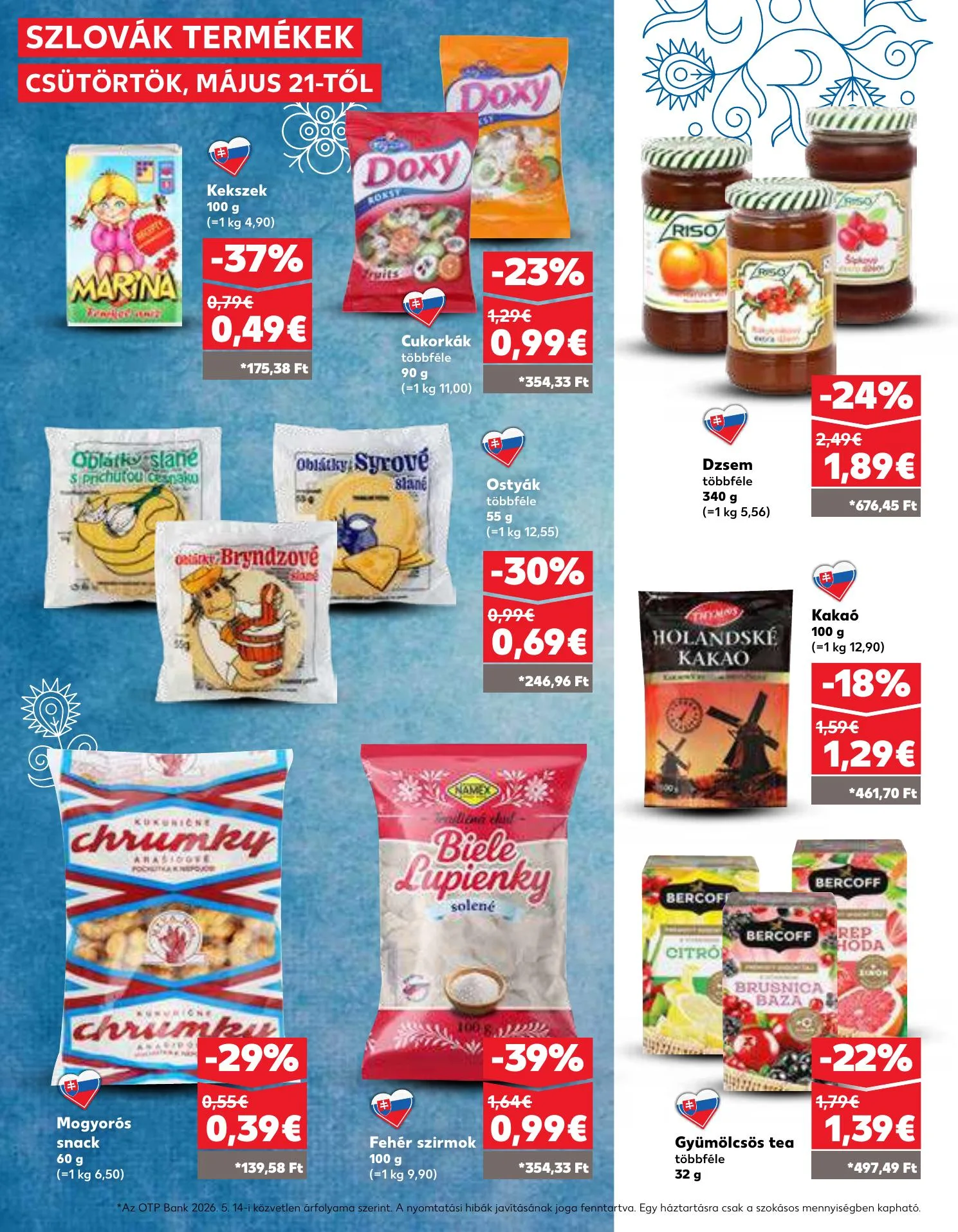 Kaufland akciós újság Losonc Rozsnyo Toketerebes Nagykurtos 05.21–05.27 – 16. oldal