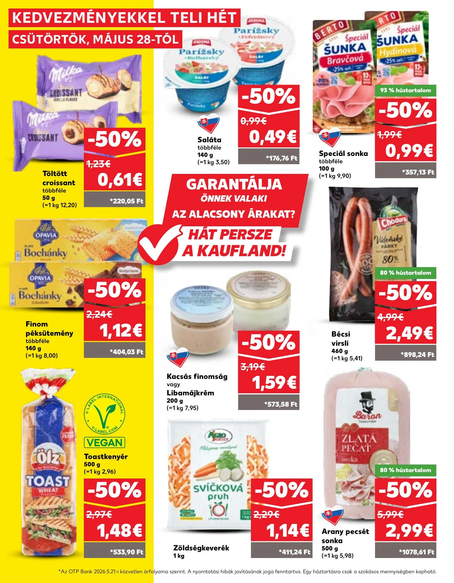 Kaufland akciós újság Losonc Rozsnyo Toketerebes Nagykurtos 05.28–06.03 – 14. oldal