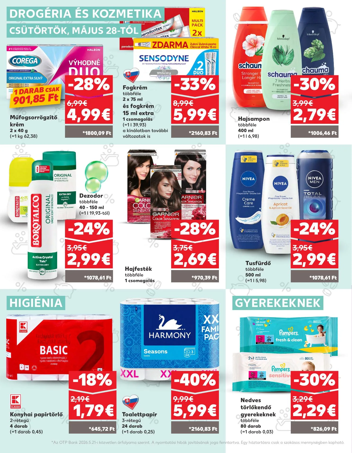 Kaufland akciós újság Losonc Rozsnyo Toketerebes Nagykurtos 05.28–06.03 – 26. oldal