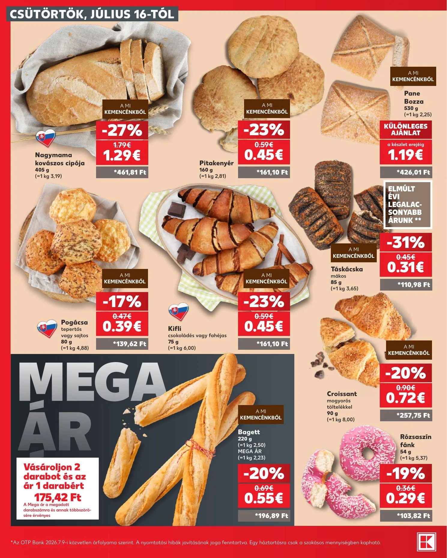 Kaufland akciós újság Losonc Rozsnyo Toketerebes Nagykurtos 07.16–07.22 – 10. oldal