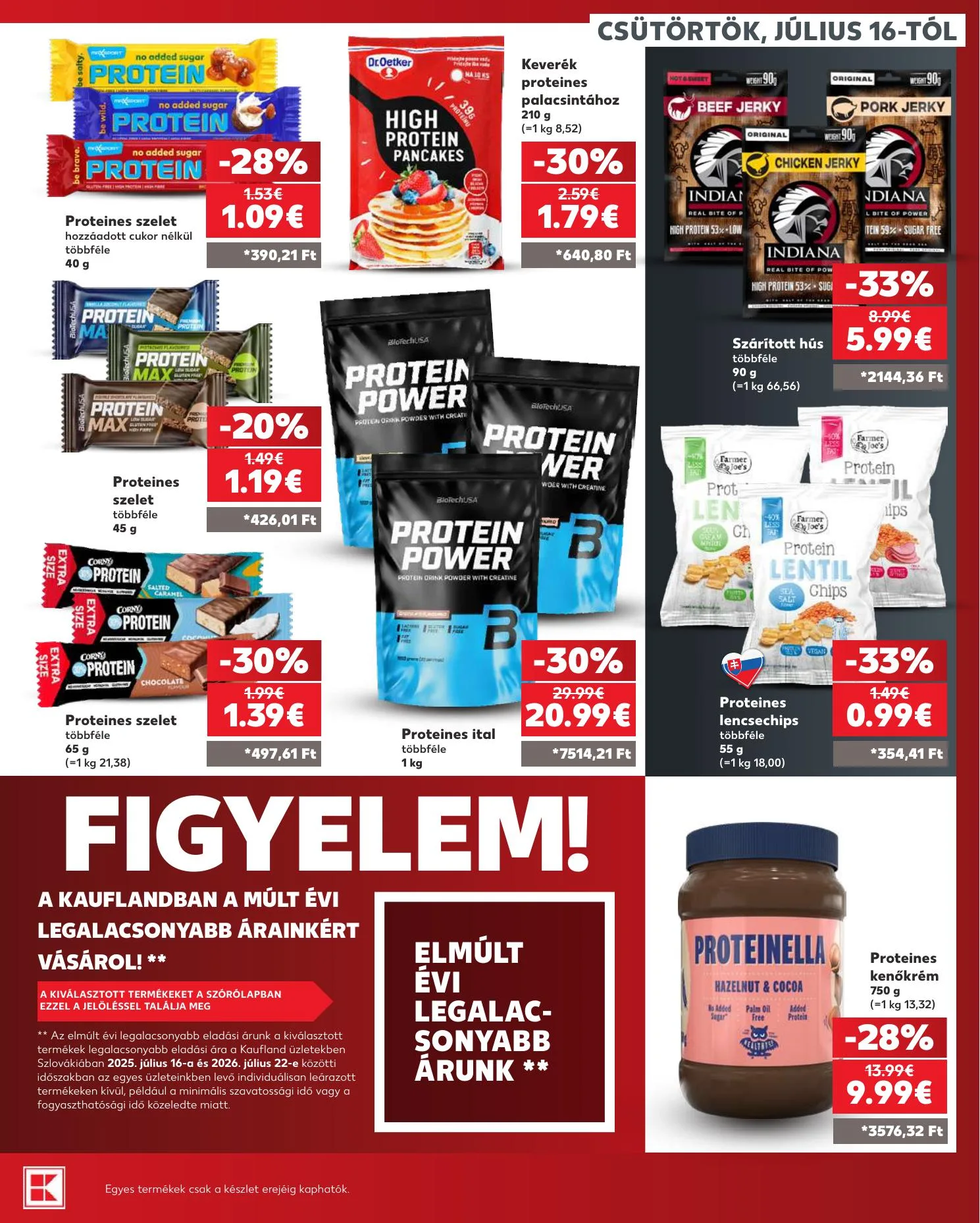 Kaufland akciós újság Losonc Rozsnyo Toketerebes Nagykurtos 07.16–07.22 – 25. oldal