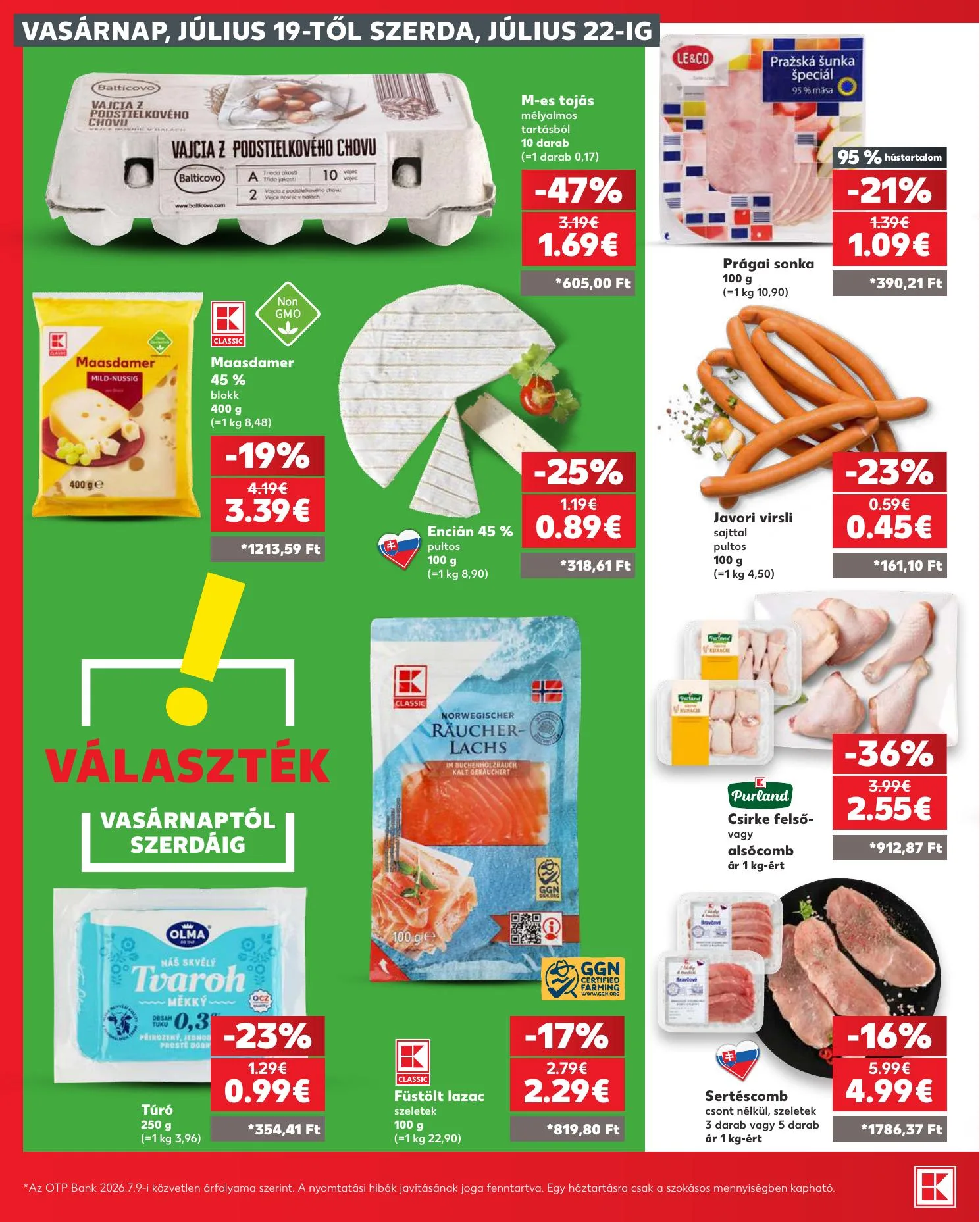 Kaufland akciós újság Losonc Rozsnyo Toketerebes Nagykurtos 07.16–07.22 – 34. oldal