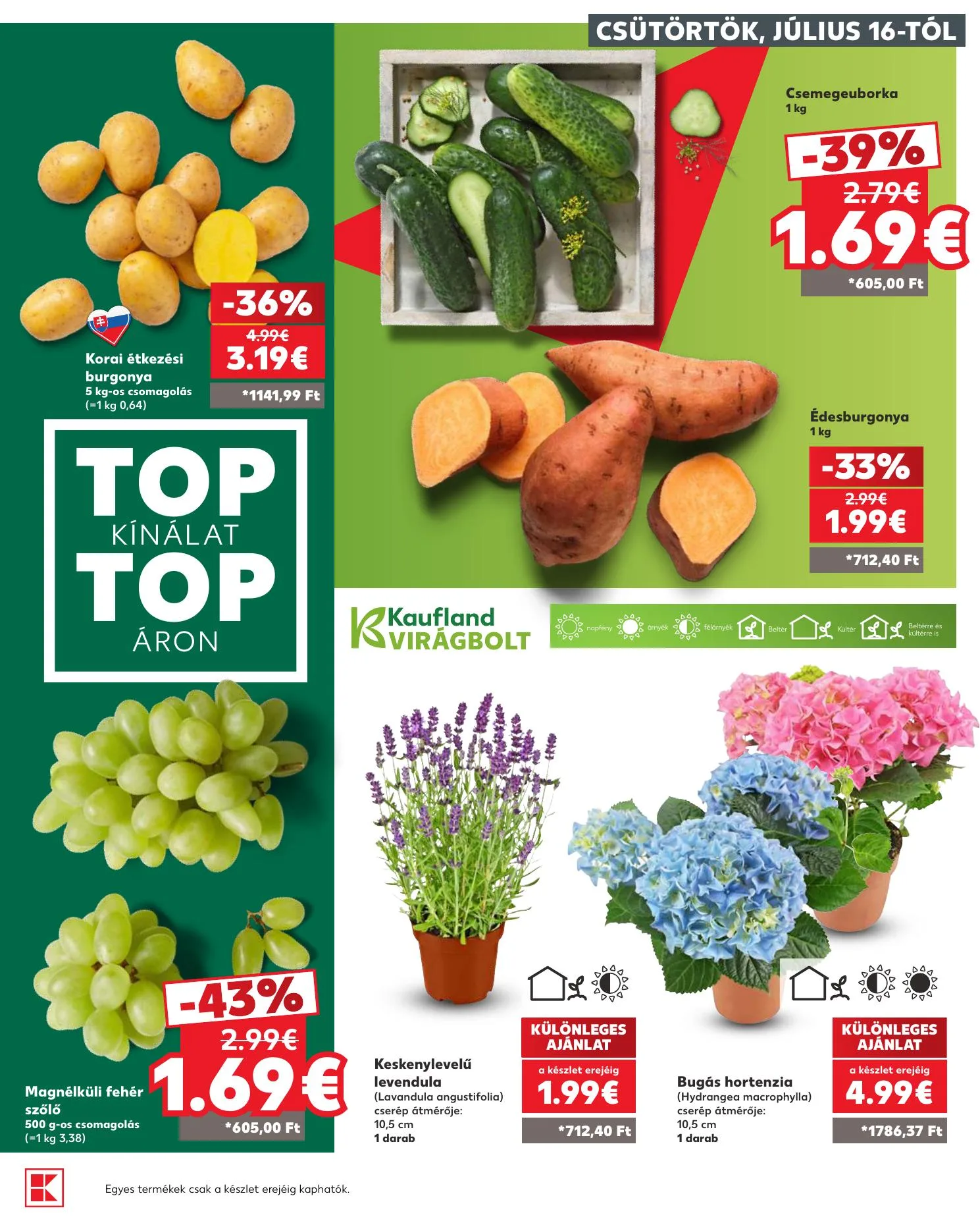 Kaufland akciós újság Losonc Rozsnyo Toketerebes Nagykurtos 07.16–07.22 – 7. oldal