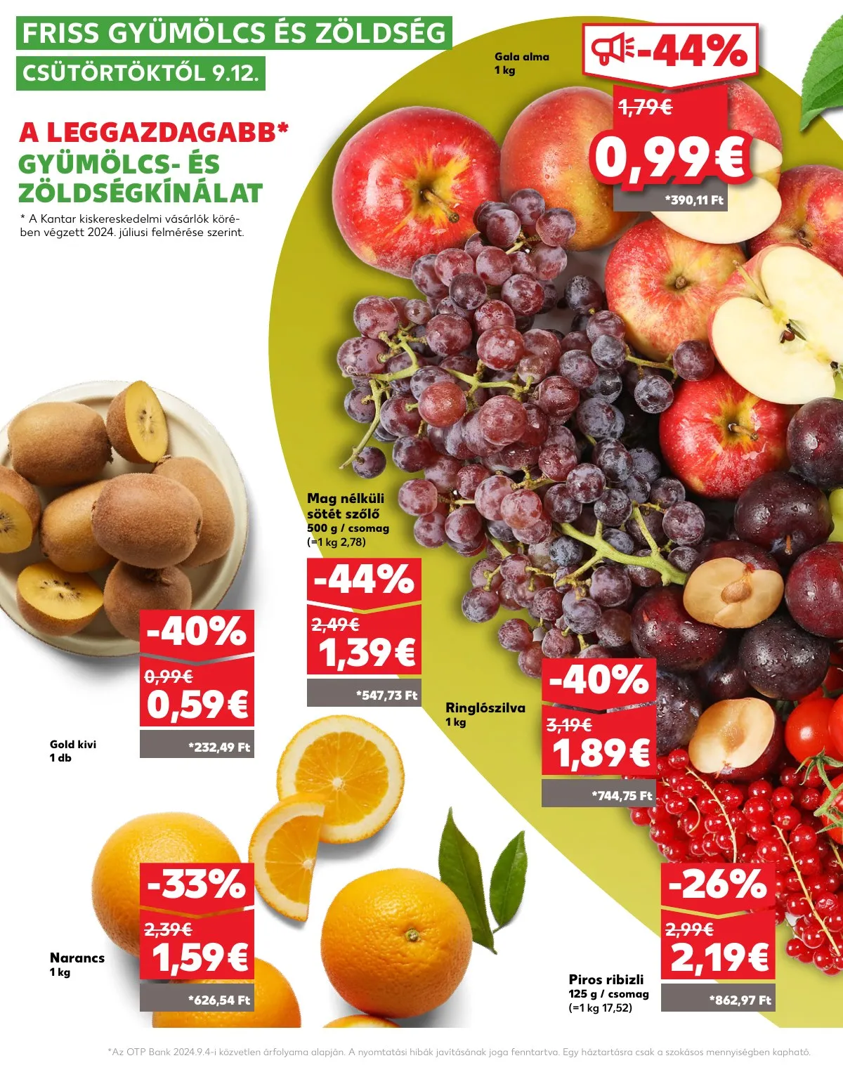 Kaufland akciós újság Pozsony Komarom 09.12–09.18 – 4. oldal