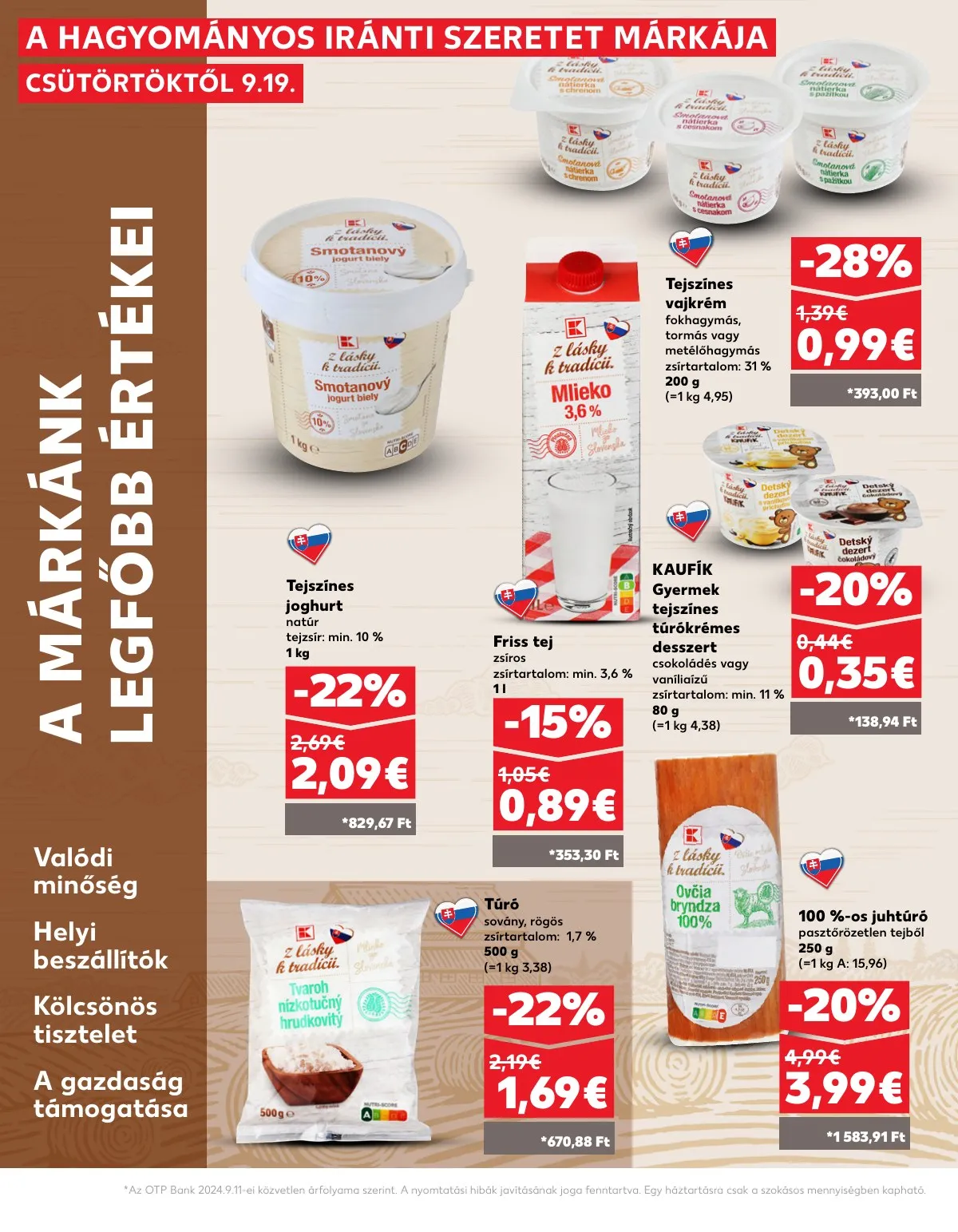 Kaufland akciós újság Pozsony Komarom 09.19–09.25 – 22. oldal