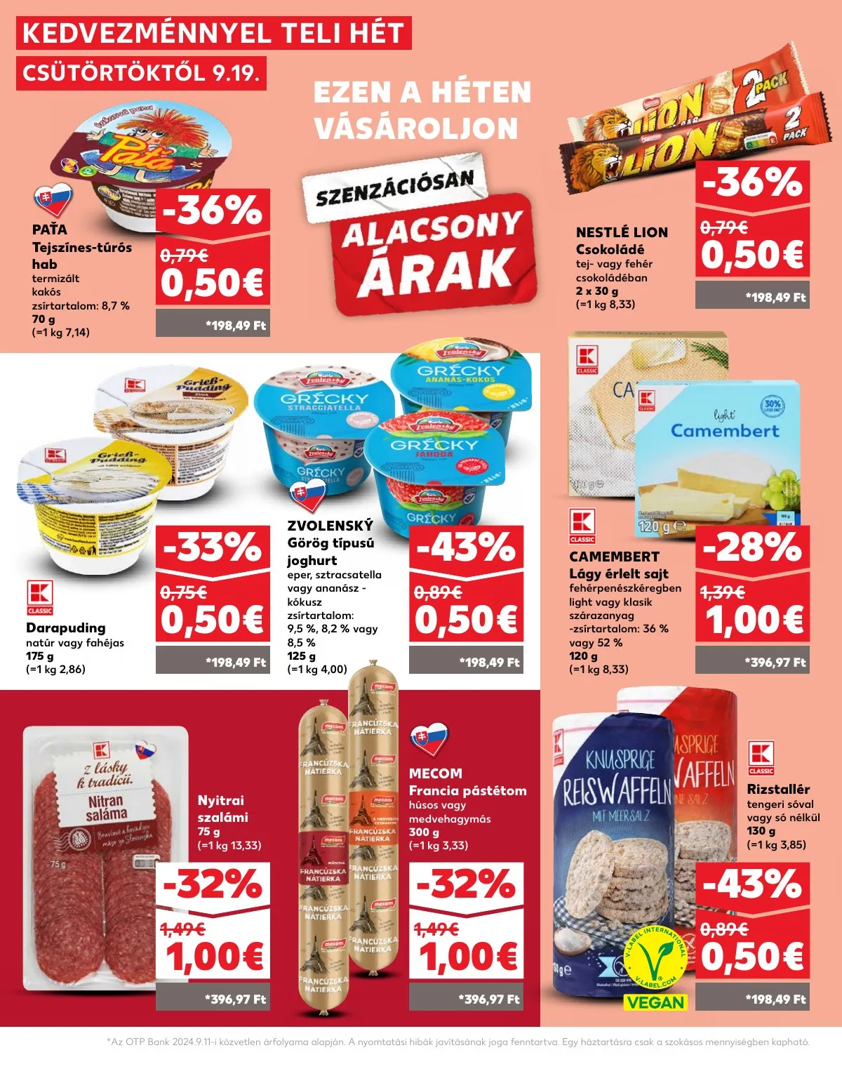 Kaufland akciós újság Pozsony Komarom 09.19–09.25 – 24. oldal