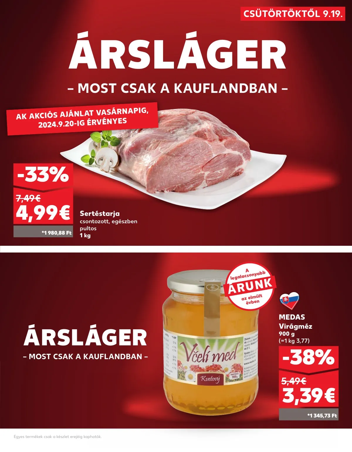 Kaufland akciós újság Pozsony Komarom 09.19–09.25 – 3. oldal